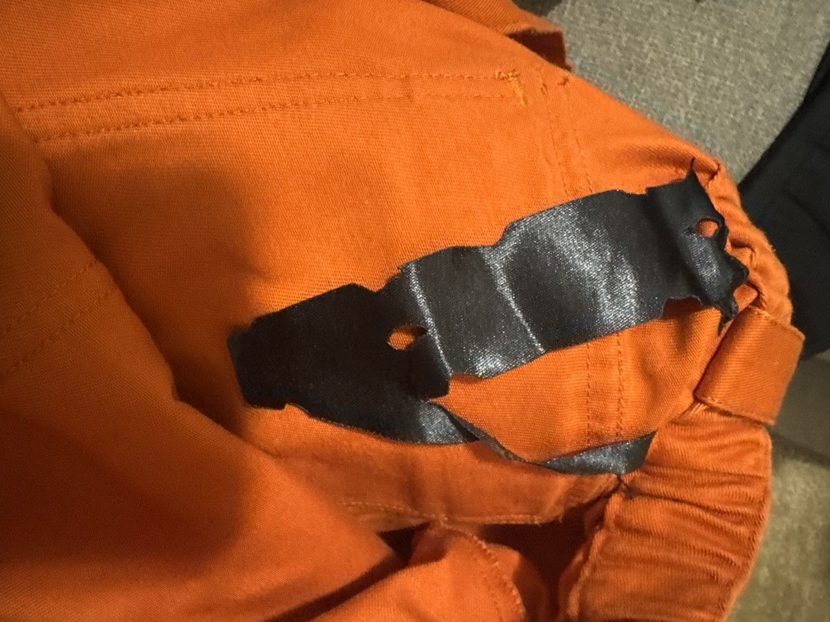 Vlone VLONE ORANGE CIRCLE CARGO PANTS Size US 36 / EU 52 - 6 Thumbnail