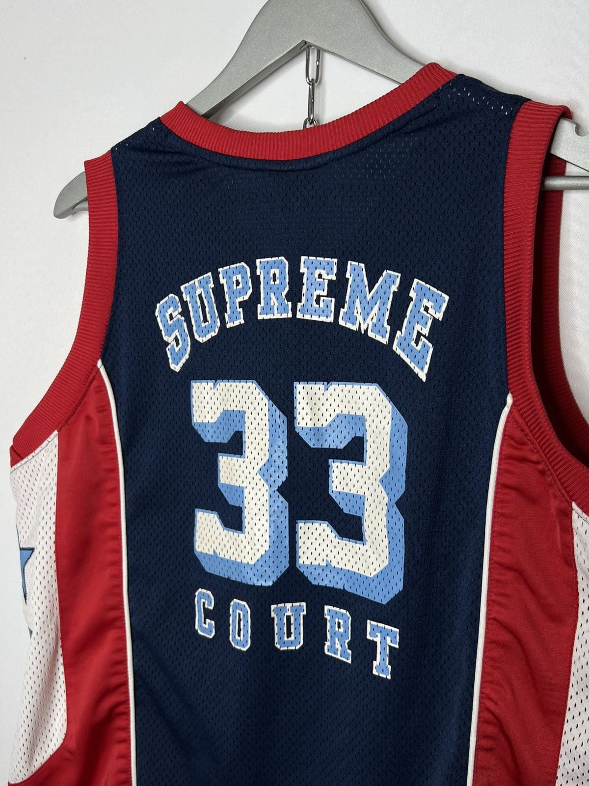Nike 🔥 Rare Vintage Nike 90s Supreme Court Tank Top Vest #33 🔥 Size US M / EU 48-50 / 2 - 8 Thumbnail