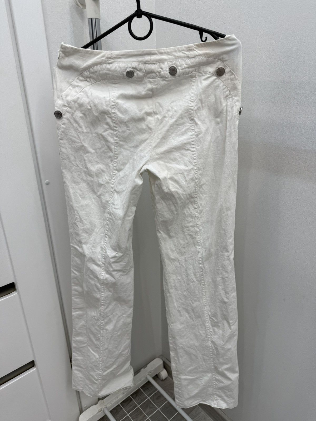 Mugler Mugler Rivets Low Rise Pants Size 28" / US 6 / IT 42 - 2 Thumbnail