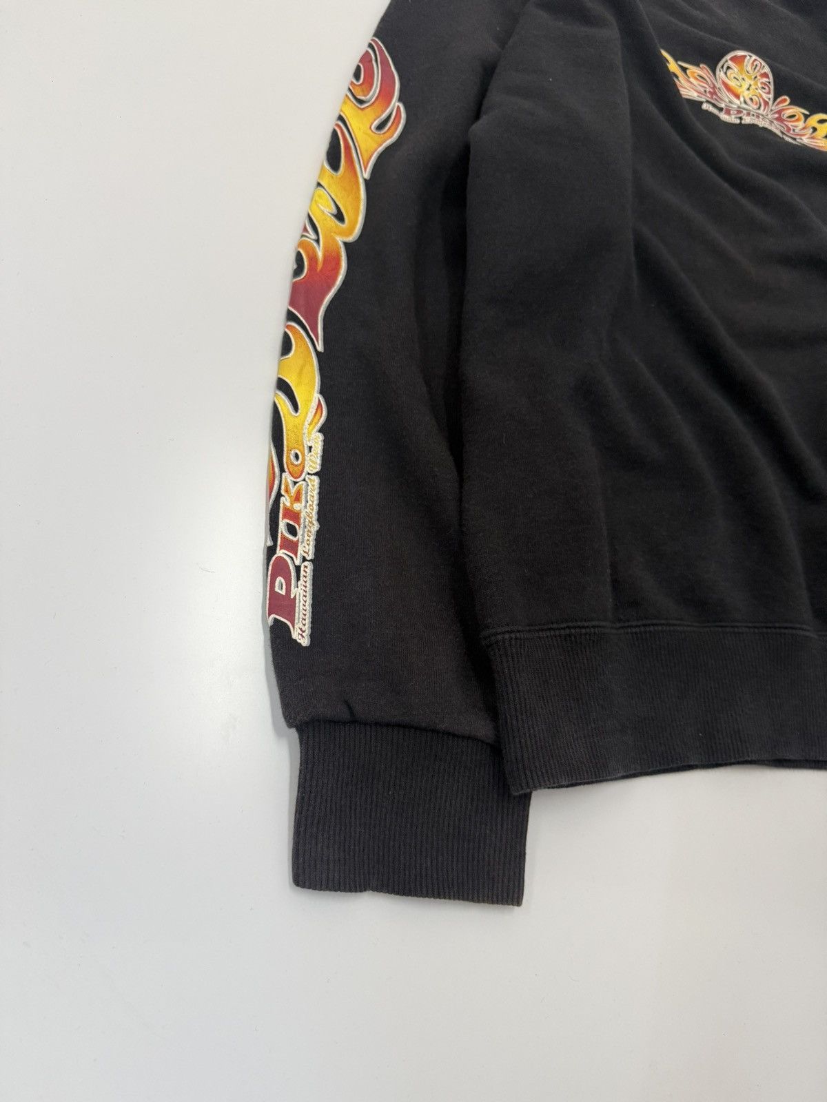 Sun Surf 🔥 FLAME 🔥 Piko Longboard Wear Big Logo Roundneck Sweat - L Size US L / EU 52-54 / 3 - 4 Thumbnail