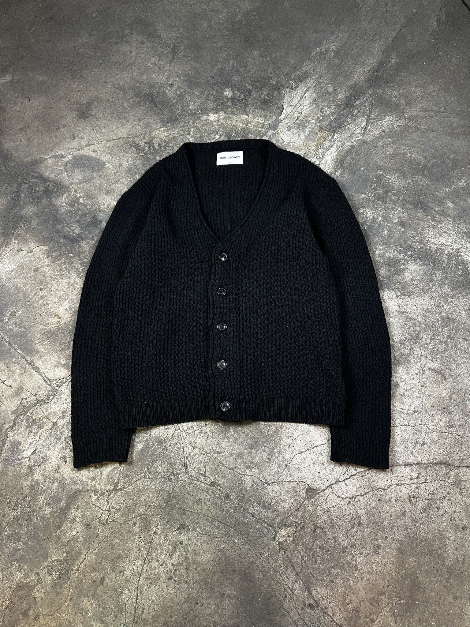 Our Legacy Our Legacy Wool Knit Cardigan Boxy Size US M / EU 48-50 / 2 - 1 Thumbnail