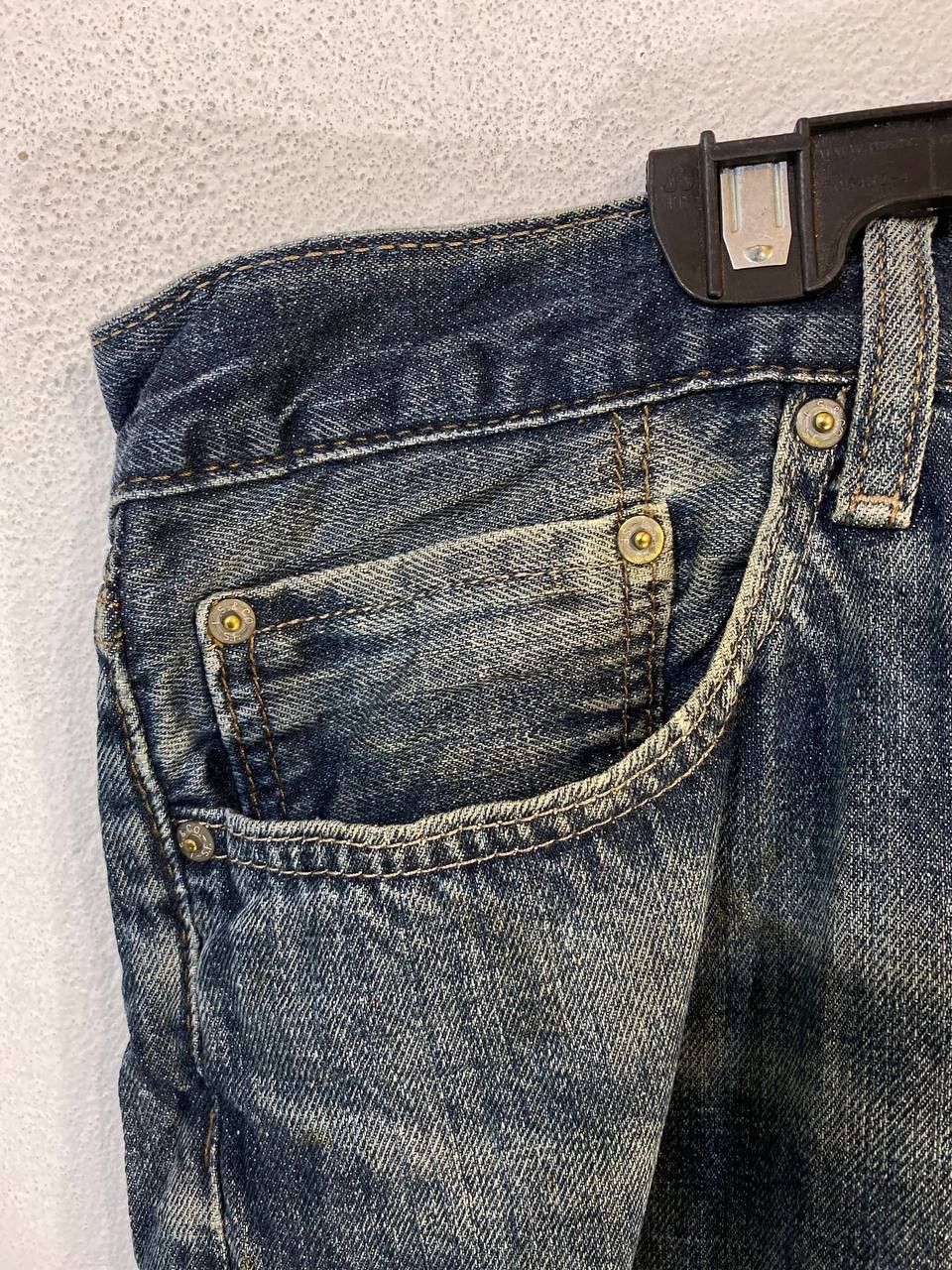 Levi's levis 514 nice faded design denim Size US 38 / EU 54 - 6 Thumbnail