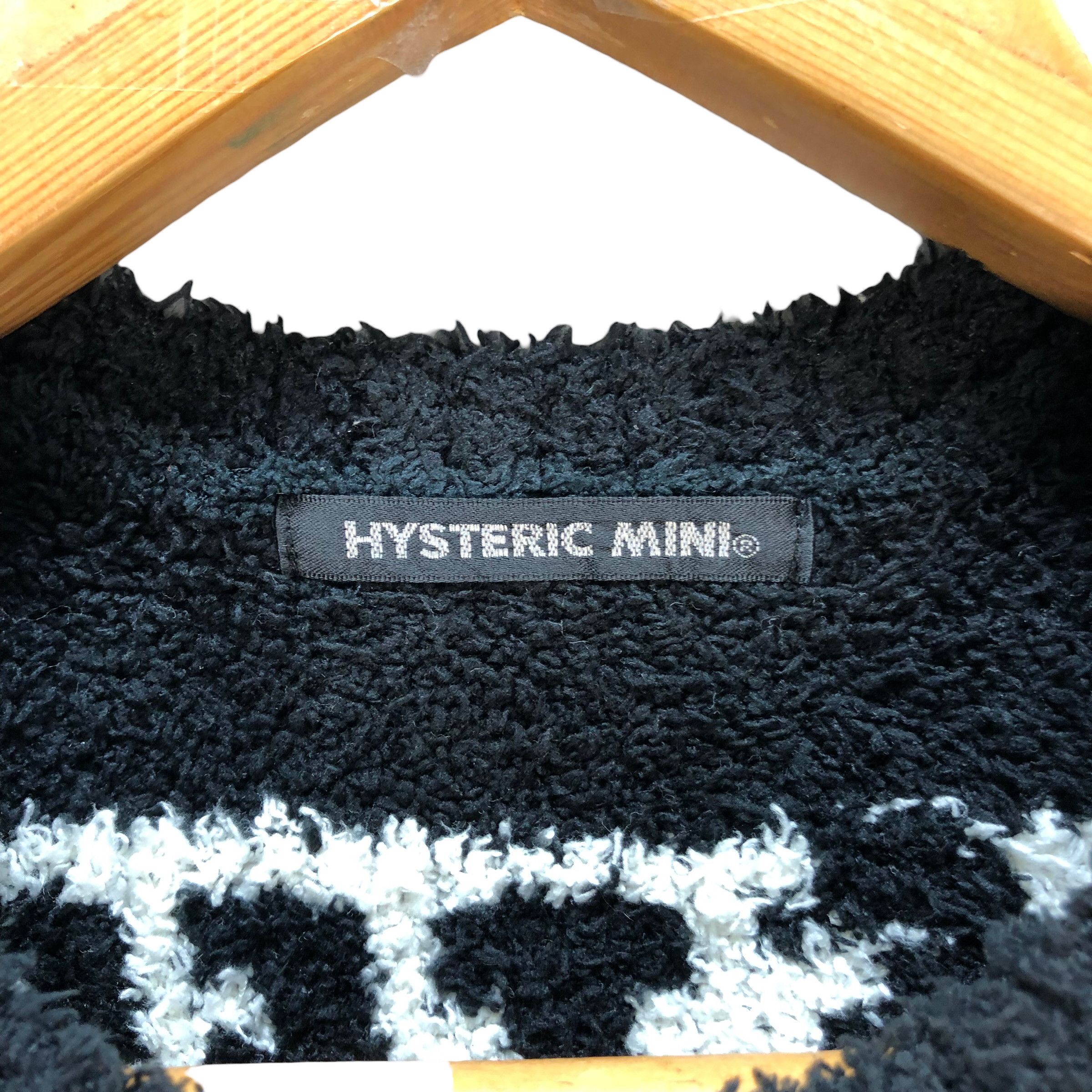 Hysteric Glamour HYSTERIC MINI BIG LOGO FLEECE SWEATSHIRT #7408-144 Size S / US 4 / IT 40 - 7 Thumbnail