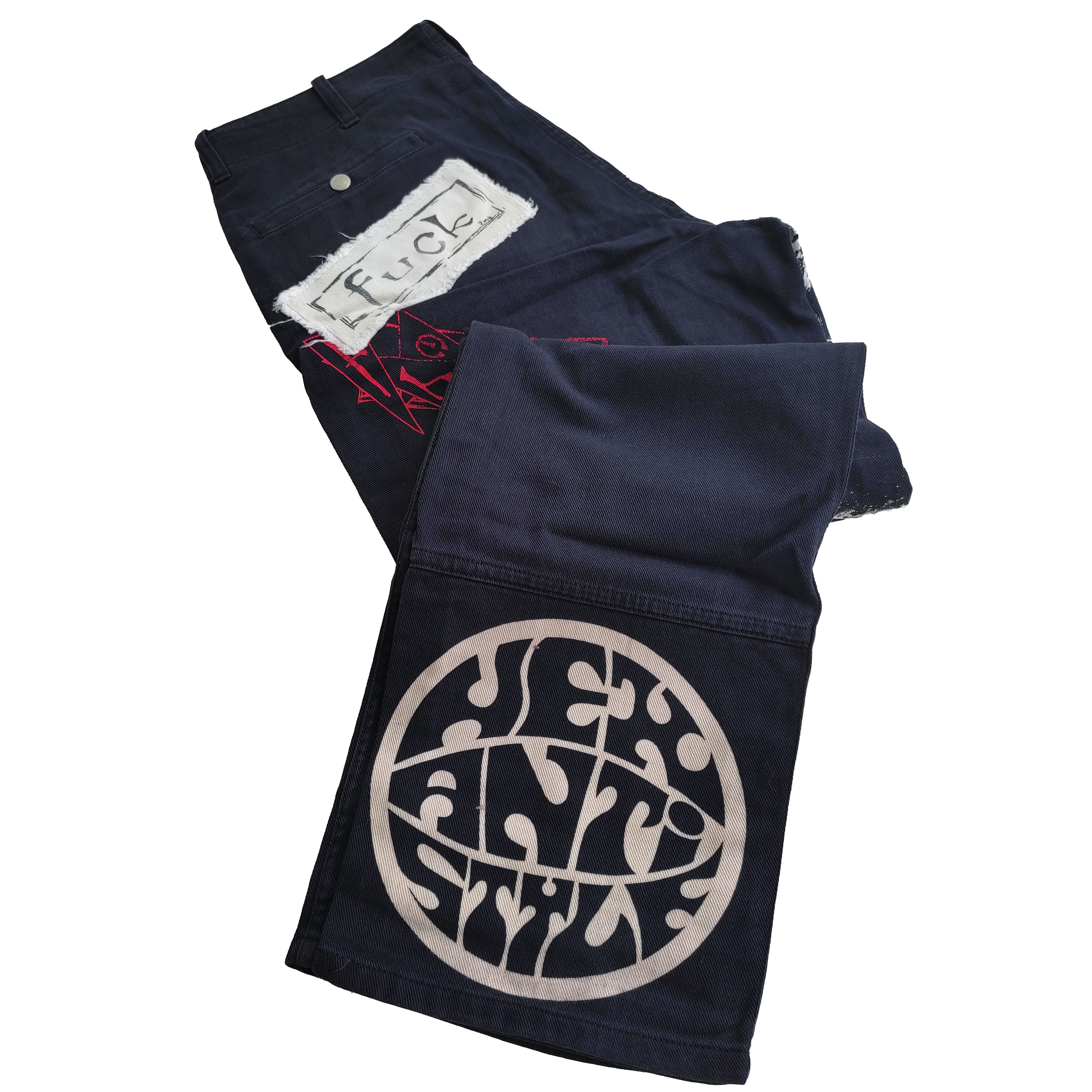 Hex Antistyle Hex Anti Style Art Jeans Size US 34 / EU 50 - 4 Thumbnail