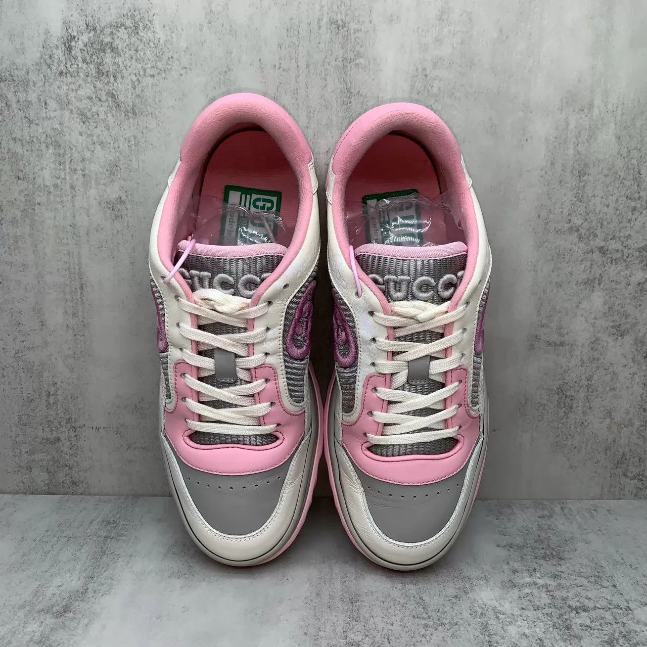 Gucci Gucci mac80 Pink/White Sneakers Women's 95New 37 Size US 6.5 / EU 39-40 - 6 Thumbnail