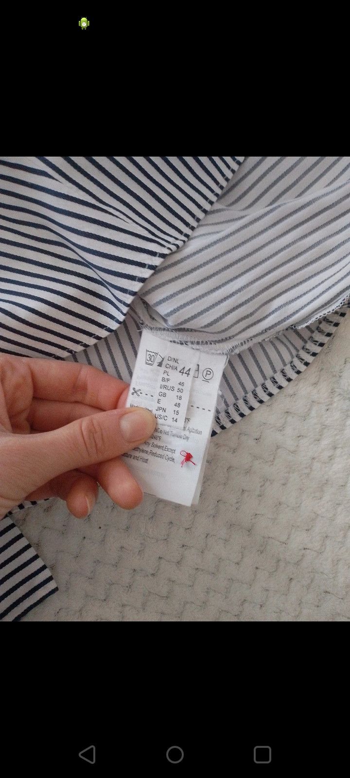 Gerry Weber striped shirt Size XL / US 12-14 / IT 48-50 - 3 Thumbnail