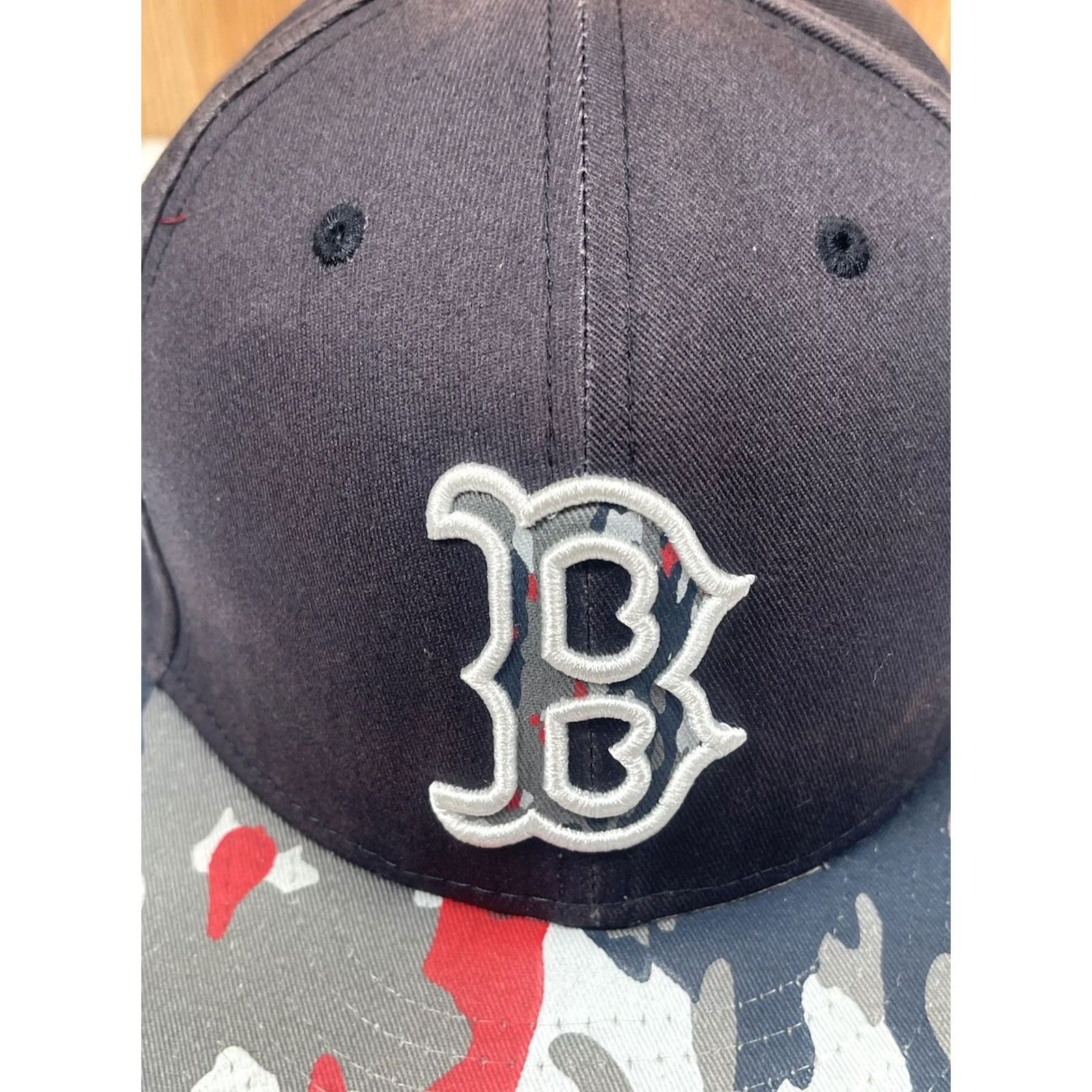 New Era New Era 59 Hat Mens M/L Boston Red Sox StrapBack Flat Bill Cap One Size Fit All Size ONE SIZE - 2 Thumbnail