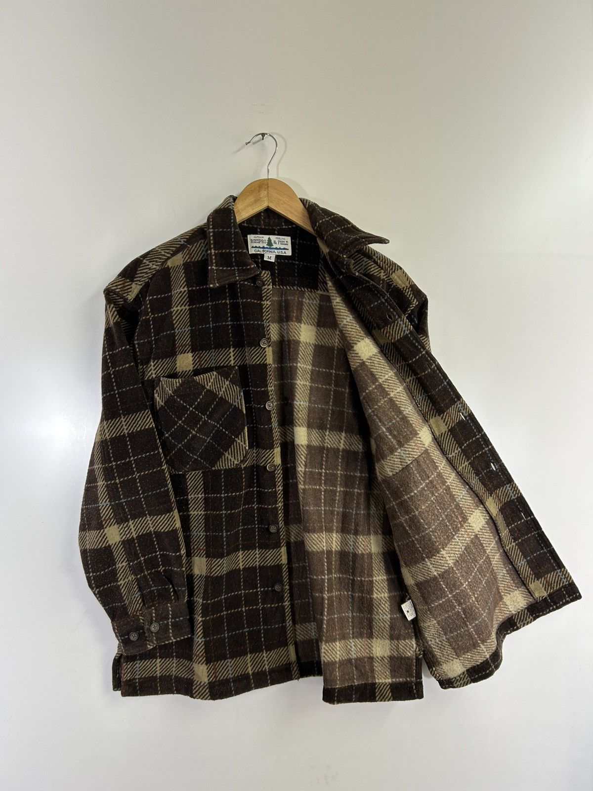 Vintage ⚡️Vintage Recipro & Field Flannel Button Shirt Jacket Size US M / EU 48-50 / 2 - 8 Thumbnail
