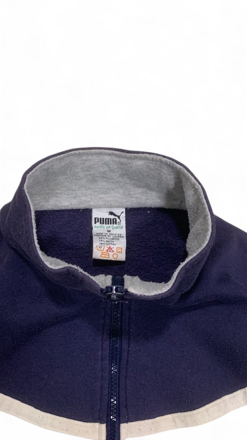 Puma × Vintage Vintage Puma Zip Up Jacket Blockcore Size US L / EU 52-54 / 3 - 3 Thumbnail