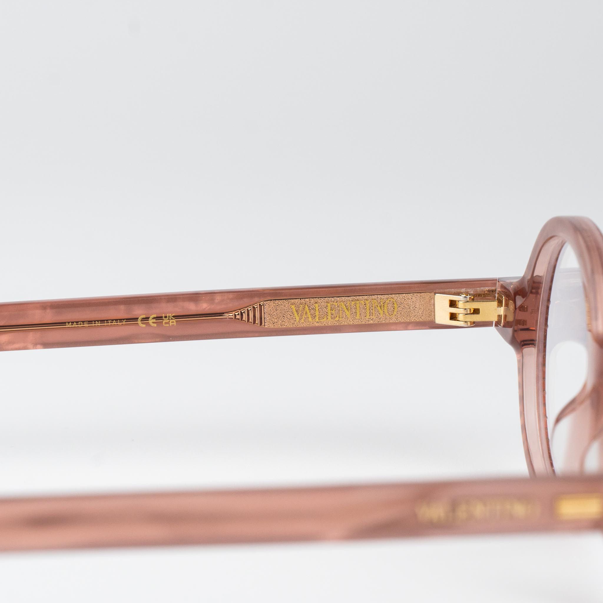 Valentino Valentino Women Eyeglasses Stones Crystal Round VLX-185 E Size ONE SIZE - 9 Thumbnail