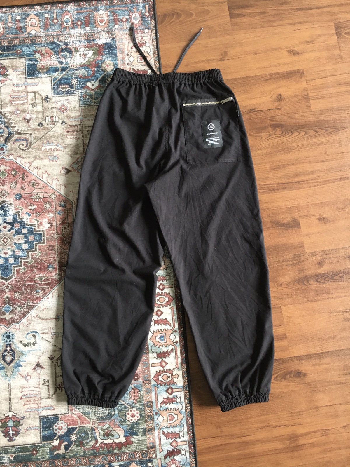 Undercover Undercover x GU black Jogger zip pants Size US 31 - 3 Thumbnail