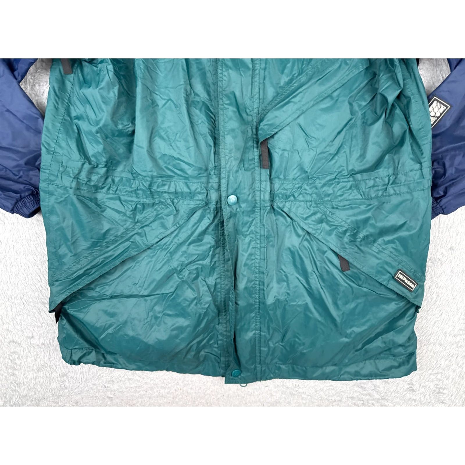 Helly Hansen Helly Hansen Jacket Womens Small Blue Green Waterproof Breathable Hood Rain Wind Full Zip Size S / US 4 / IT 40 - 7 Thumbnail