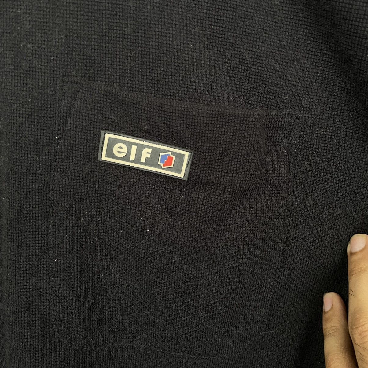 Vintage Vintage Elf Racing Motorsport Quarter Zipper Polo Shirt Size US XL / EU 56 / 4 - 3 Thumbnail