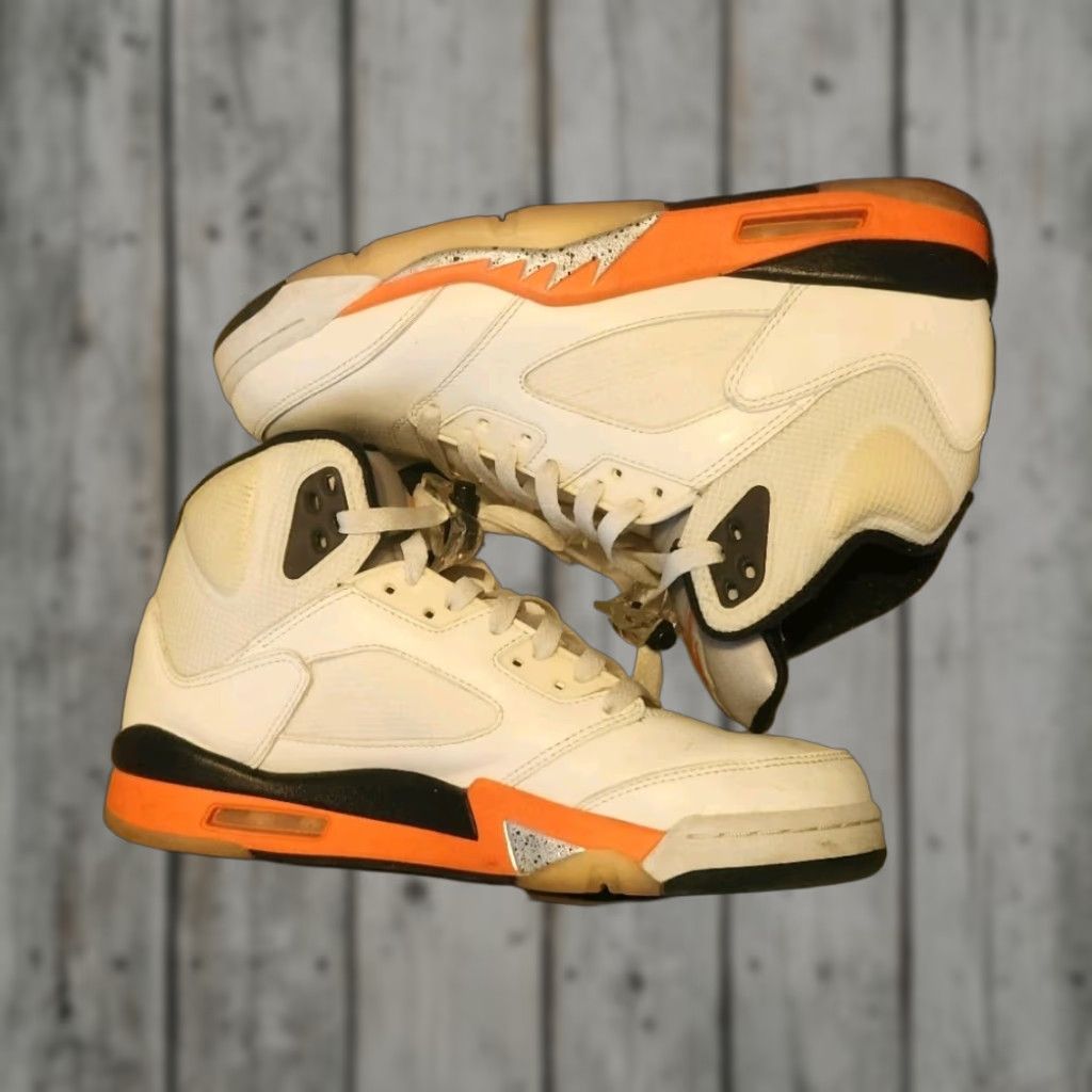 Jordan Brand Jordan 5 Shattered Backboard Retro White Multi-Color 8.5 Men Sneaker Size US 9 / EU 42 - 1 Thumbnail