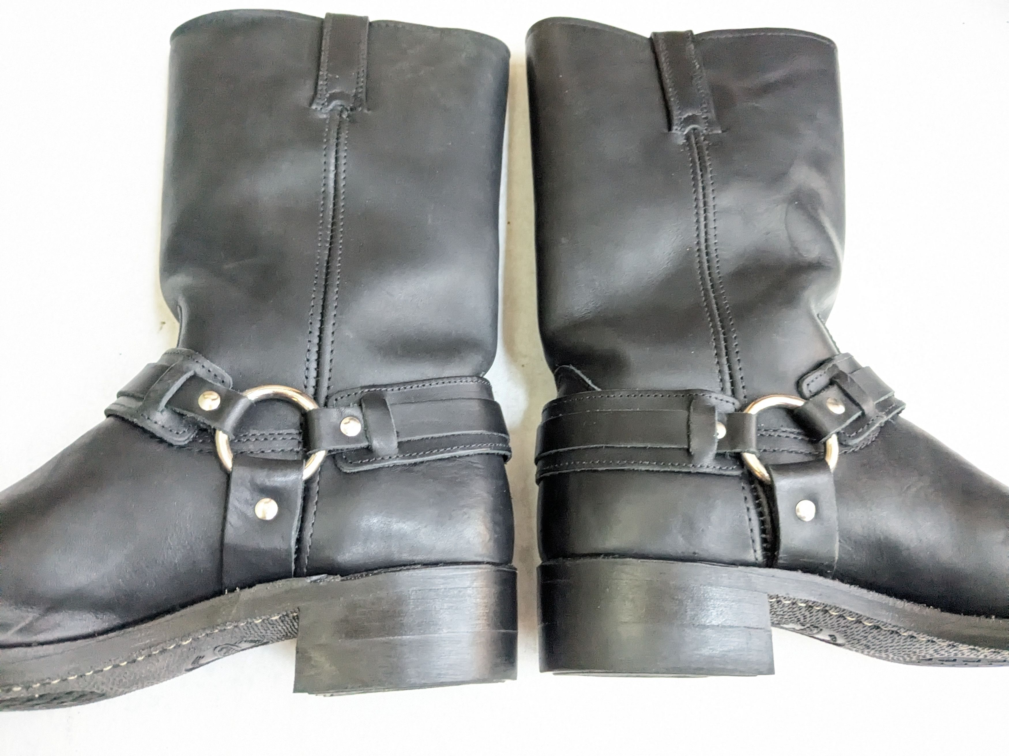 Frye Frye Harness Boots Black Leather 11 M Biker Size US 11 / EU 44 - 12 Thumbnail
