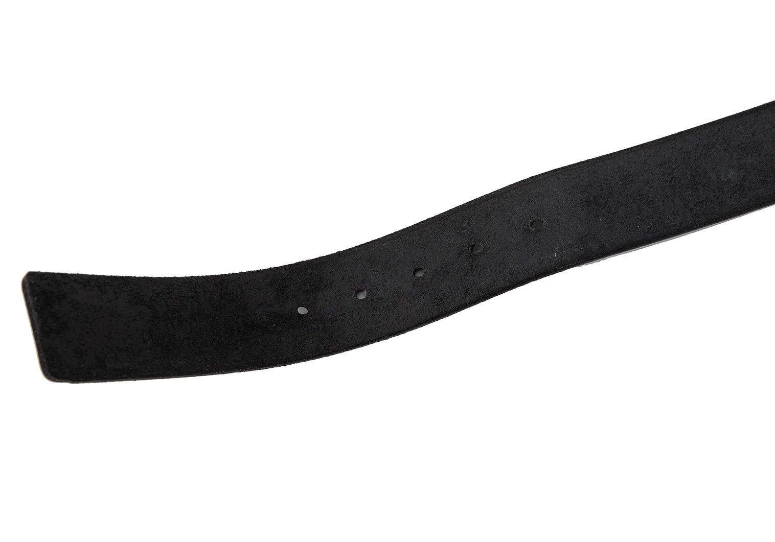 Yohji Yamamoto Floral Print Leather Belt