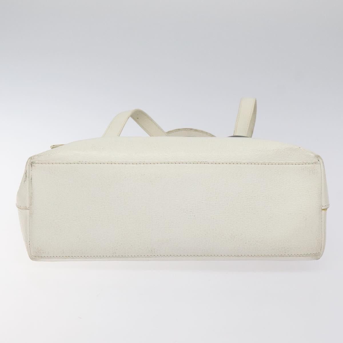 Gucci GUCCI Tote Bag Leather White Silver Size ONE SIZE - 9 Thumbnail