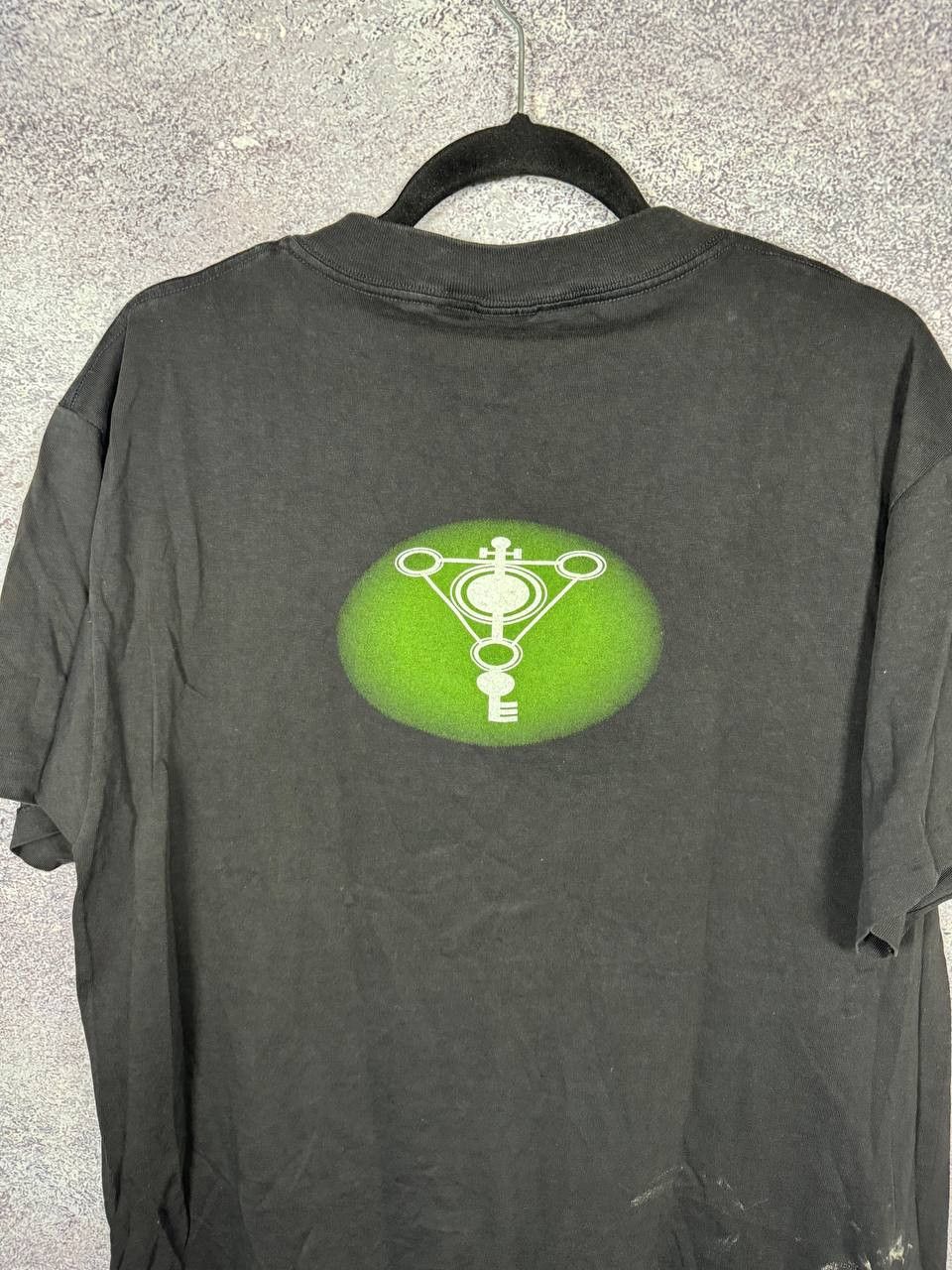 Fashion Victim 90s Vintage Fashion Victim Single Stitch Green Alien Graphic Size US L / EU 52-54 / 3 - 14 Thumbnail