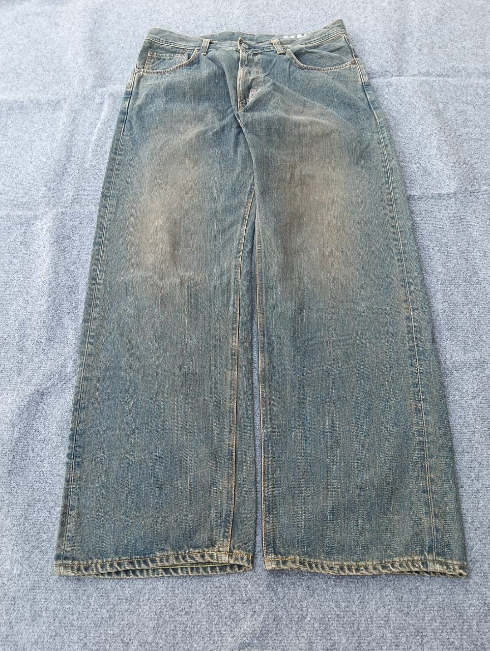 Edwin Extra baggy EDWIN XU 445 Rusty Denim Jeans (W36 L32) Size US 36 / EU 52 - 1 Thumbnail