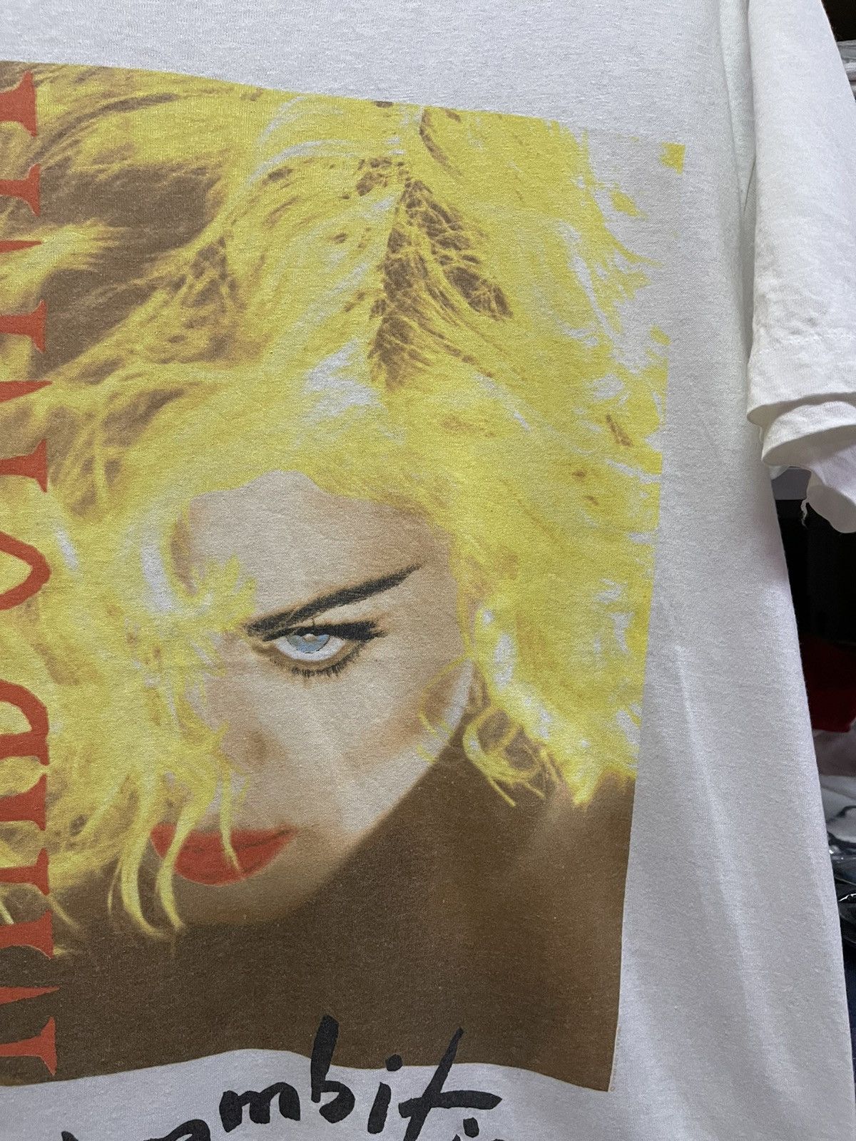 Band Tees Tour Tee x Madonna " Blond Ambition"🔥🔥🔥 Size US L / EU 52-54 / 3 - 6 Thumbnail