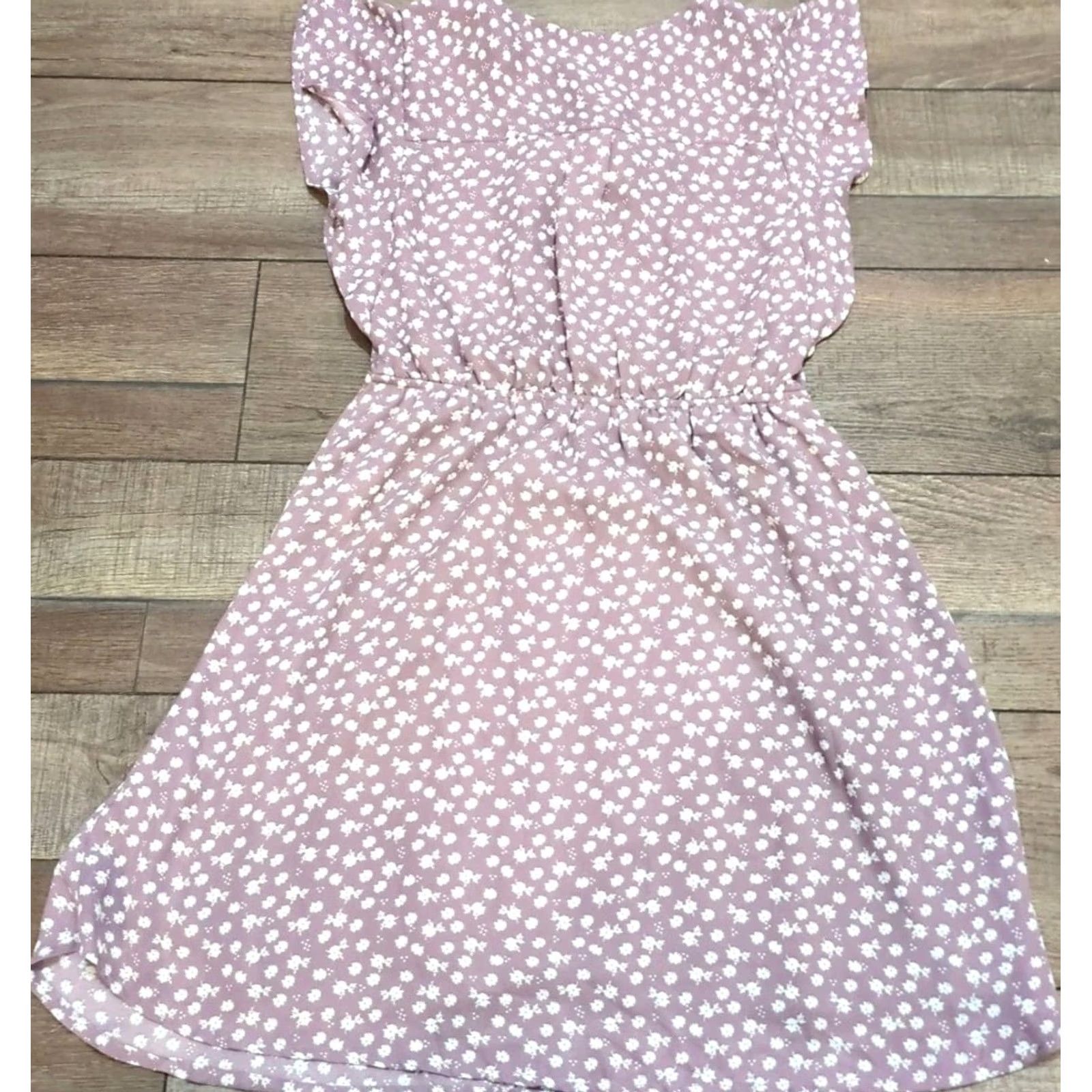 Vintage Monteau Los Angeles Women Floral Purple Dress M Sundress Knee Length Christmas Flower Theme Womens Shoes? Size M / US 6-8 / IT 42-44 - 5 Thumbnail