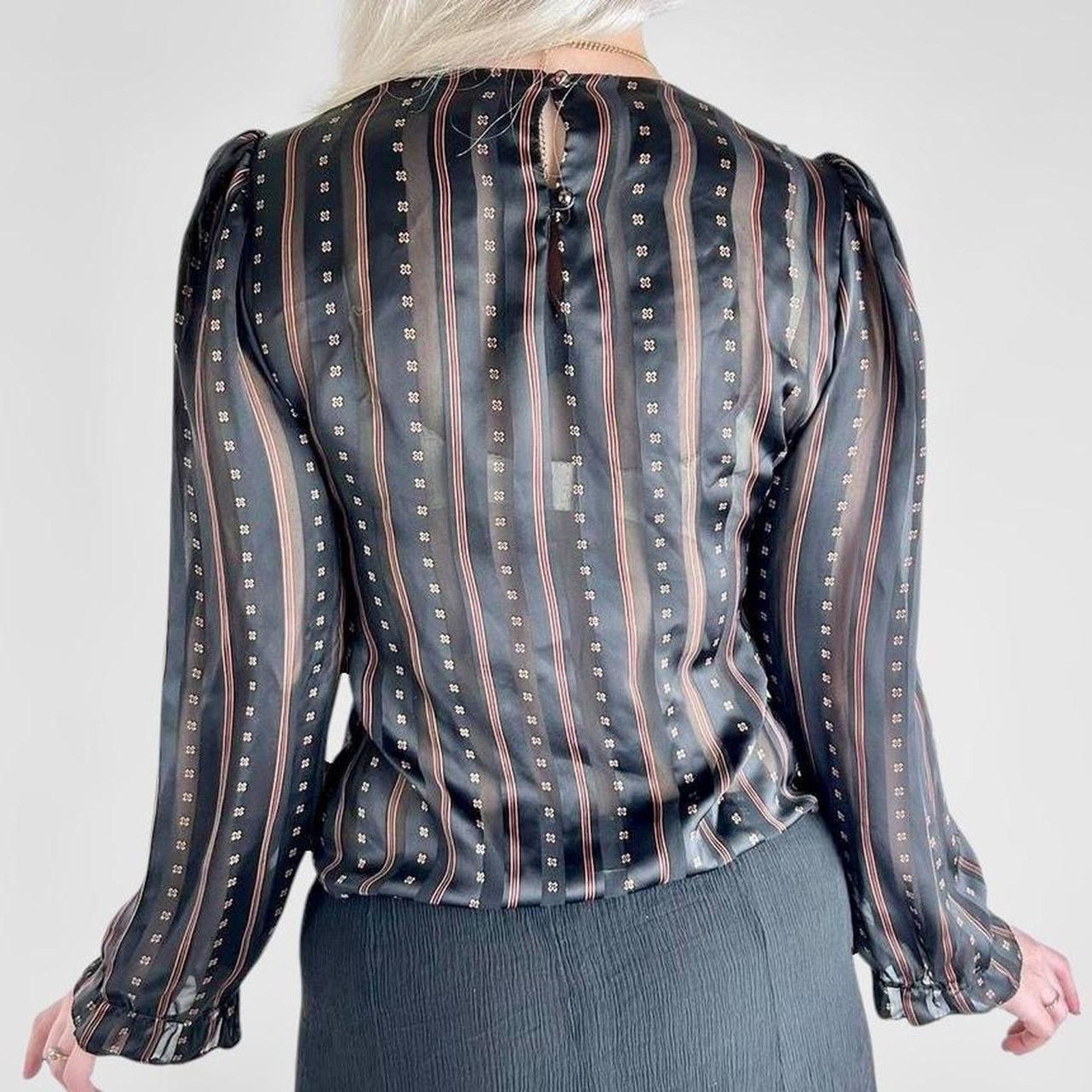 Other 80s twee whimsygoth sheer top Size M / US 6-8 / IT 42-44 - 4 Thumbnail