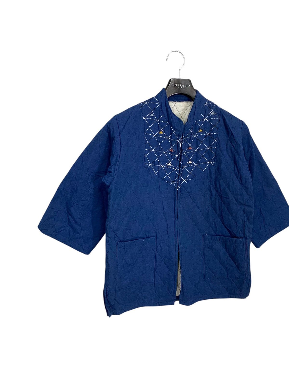 Japanese Brand × Traditional Weatherwear × Vintage Vintage sakshiko tradition japan indigo shirt Size US S / EU 44-46 / 1 - 2 Thumbnail