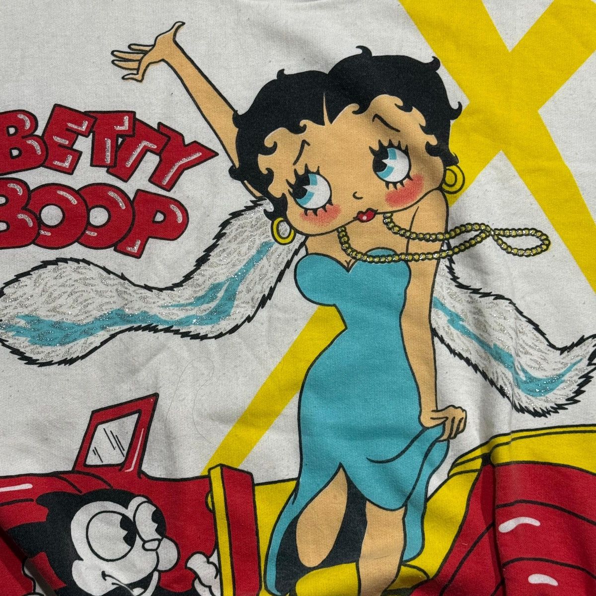 Vintage Vintage Betty Boop Crewneck 1985 Size L / US 10 / IT 46 - 3 Thumbnail