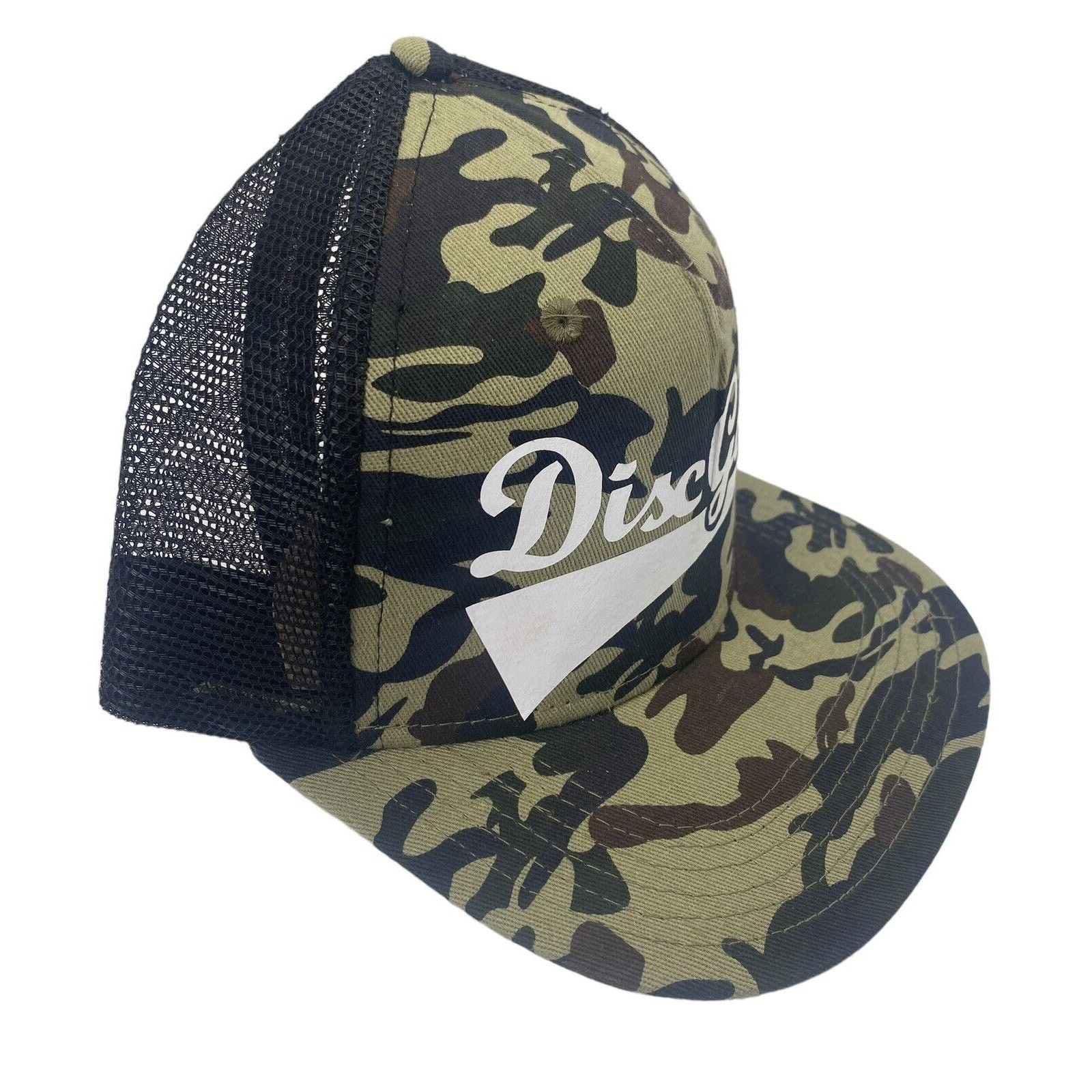 The Unbranded Brand Disc Golf DISCGOLF BASEBALL Logo Hat Trucker Cap Snap Back Size ONE SIZE - 5 Thumbnail