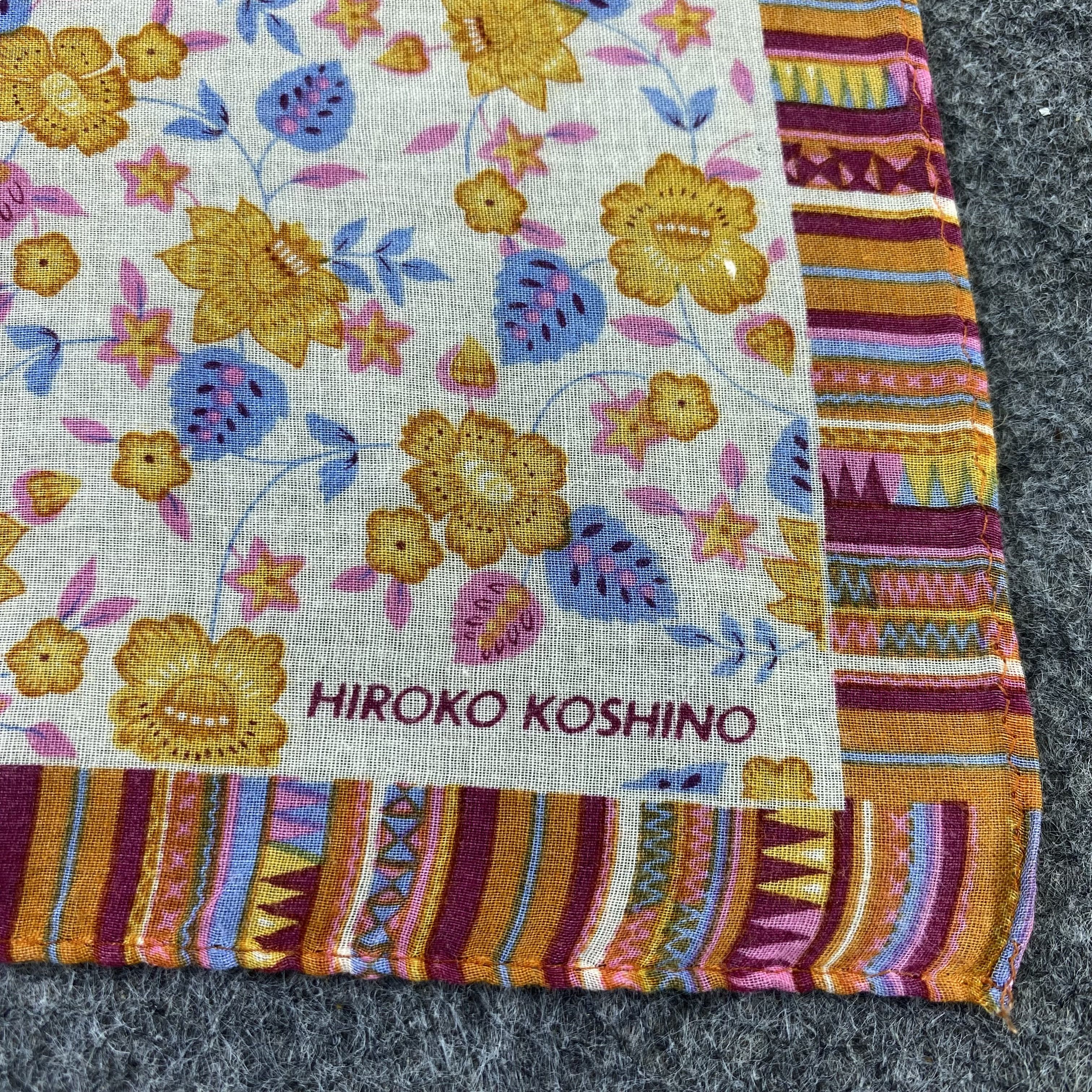 Hiroko Koshino Homme Hiroko Koshino Handkerchief / Bandana / Neckerchief -B573 Size ONE SIZE - 5 Thumbnail