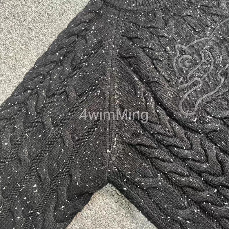 Billionaire Boys Club BBC ICECREAM Starry Running Dog Cable Knit Sweater. Q7 Size US S / EU 44-46 / 1 - 3 Thumbnail
