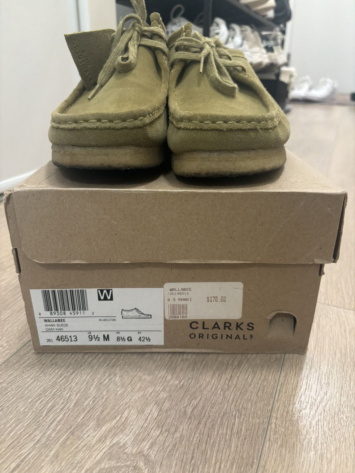Clarks Clarks Wallabees Khaki Size US 9.5 / EU 42-43 - 5 Thumbnail