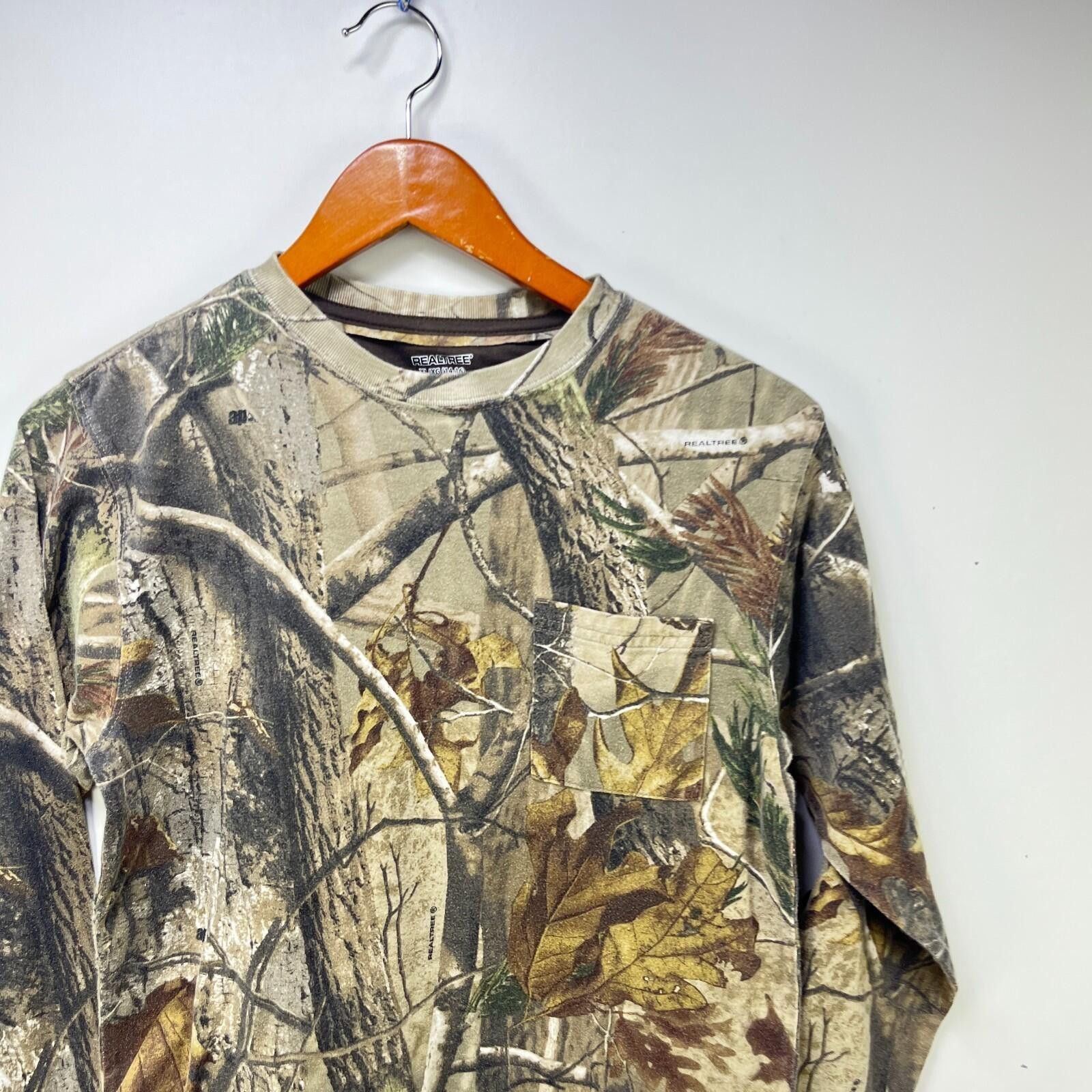 Realtree Vintage Realtree Camo Long Sleeve Shirt Youth XL Size US XL / EU 56 / 4 - 2 Thumbnail