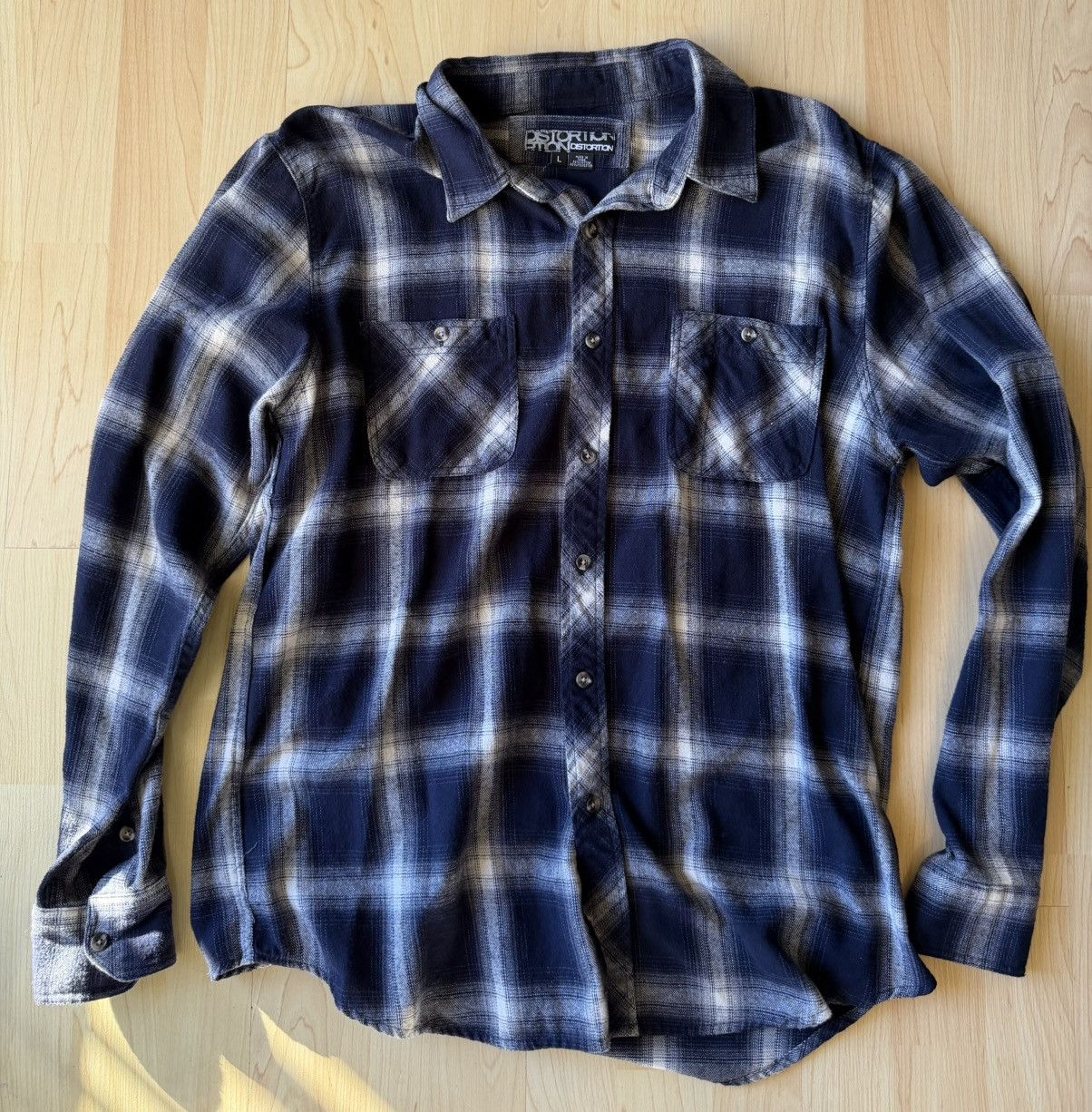 Vintage Vintage Flannel Shirt Size US L / EU 52-54 / 3 - 1 Thumbnail