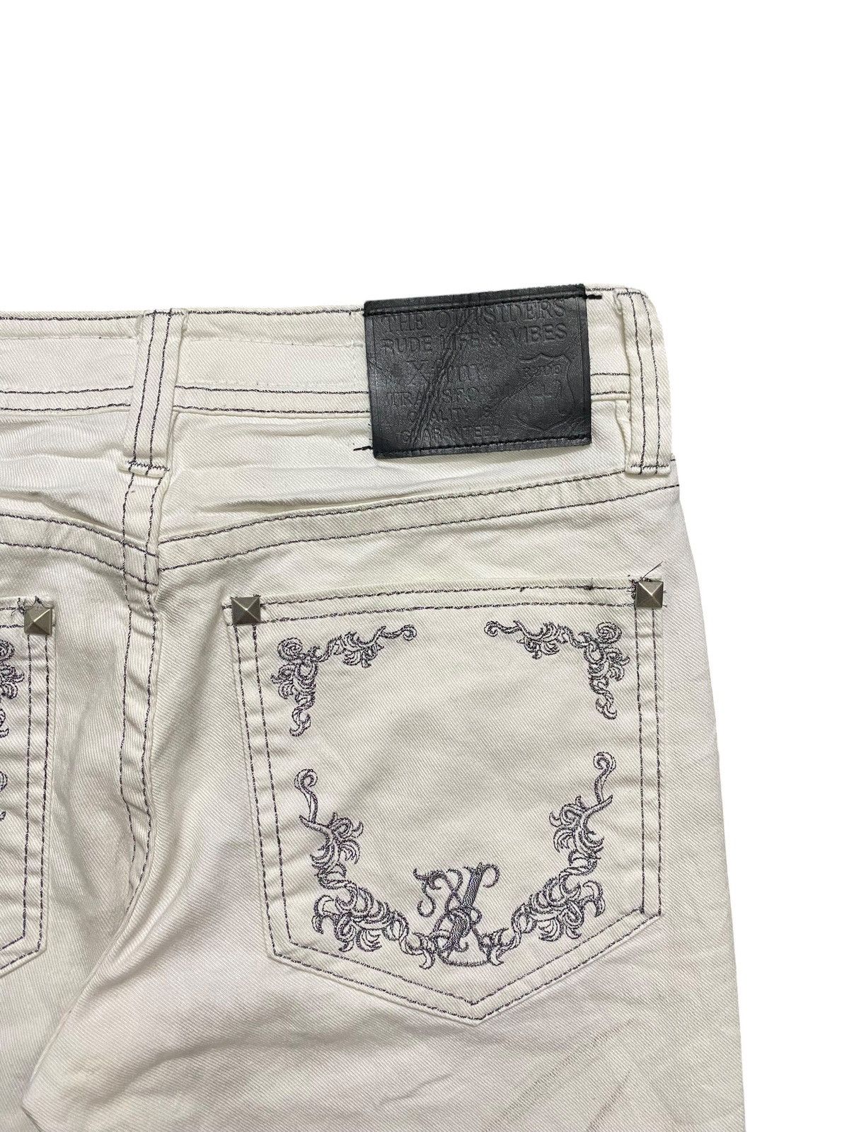 If Six Was Nine Xfrm Flared White Whisker Denim Size US 30 / EU 46 - 12 Thumbnail