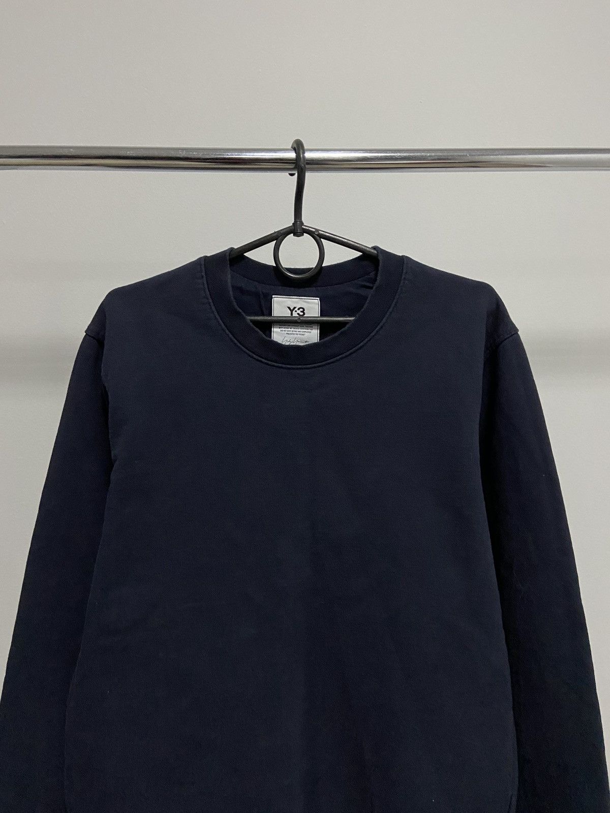 Japanese Brand × Y-3 × Yohji Yamamoto Y-3 Yohji Yamamoto big logo sweatshirt adidas vintage Japan Size US M / EU 48-50 / 2 - 4 Thumbnail