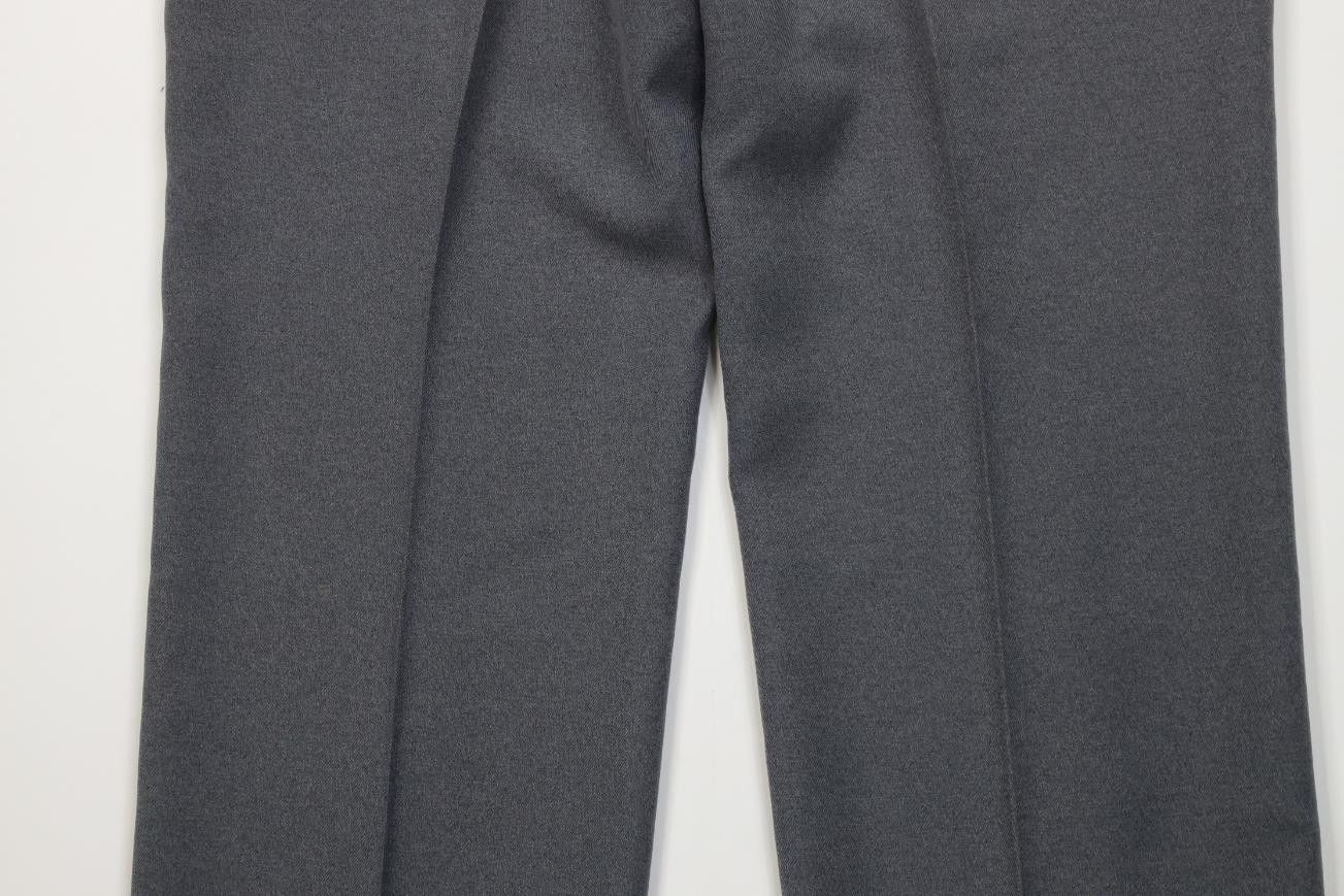 Vintage Vintage 70s Streetwear Knit Wide Leg Chino Pants Gray USA Size US 36 / EU 52 - 12 Thumbnail