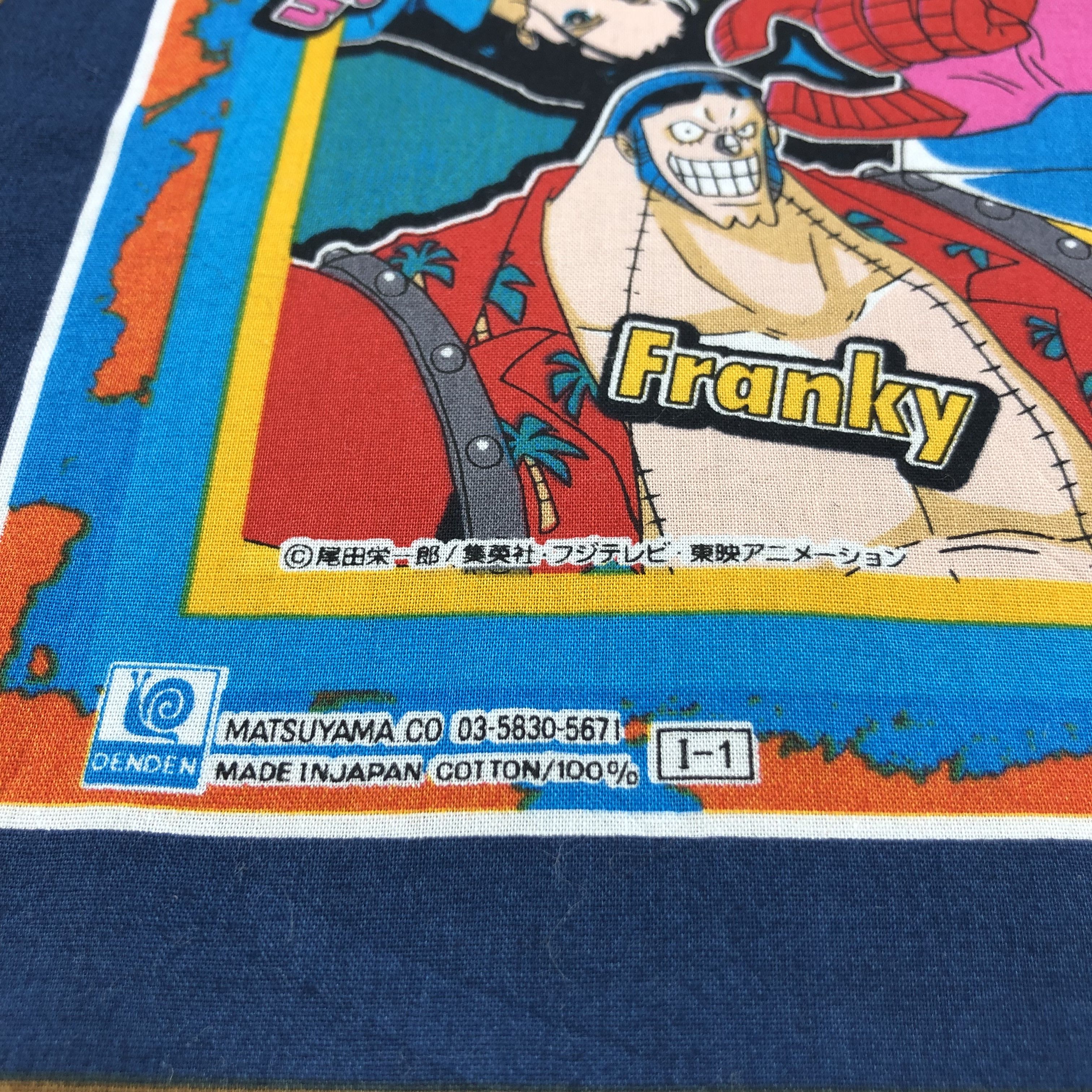 Anime × Japanese Brand × One Piece One Piece Characters Handkerchief Neckerchief Bandana X24 Size ONE SIZE - 2 Thumbnail