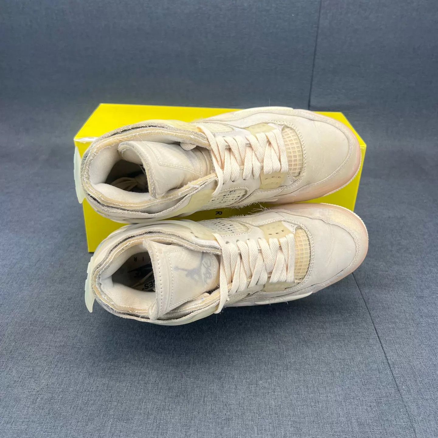 Nike Air Jordan 4 White Sail US 40.5 New Condition Size US 7.5 / EU 40-41 - 7 Thumbnail