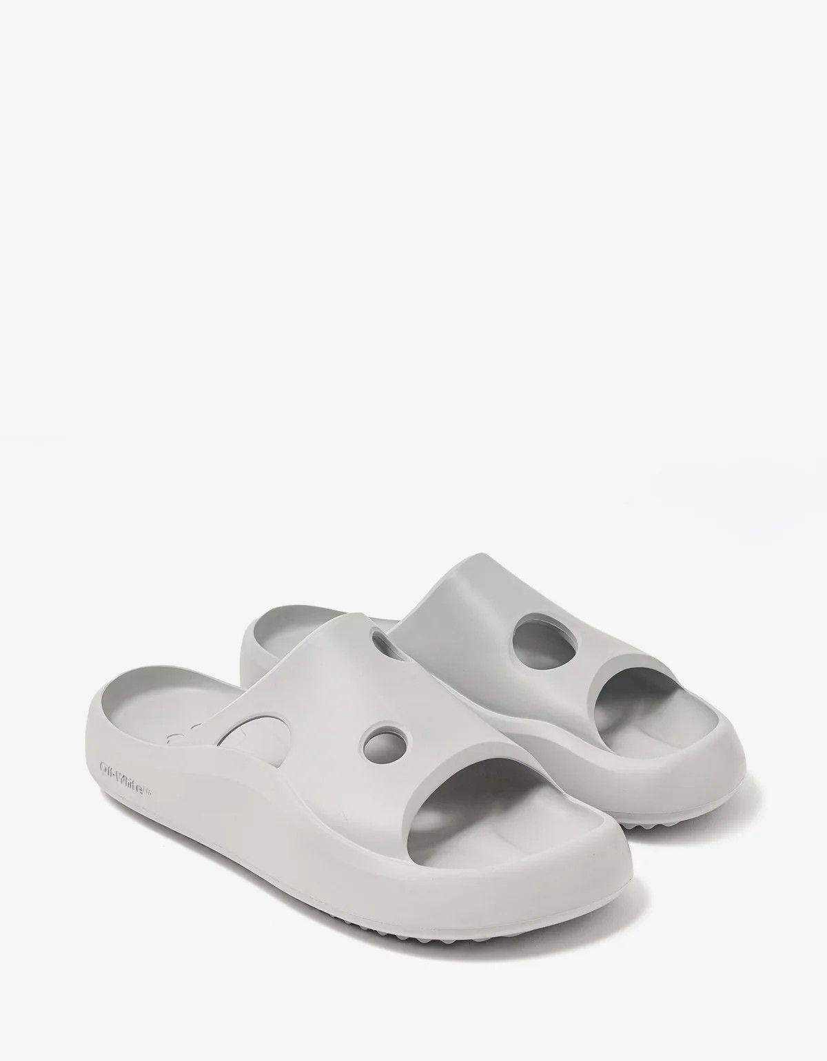 Off-White o1rshd DUP Meteor Padded Slider in Light Grey Size US 9 / EU 42 - 4 Thumbnail