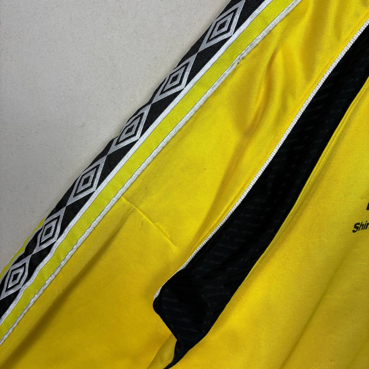 Umbro 1999/00 KASHIWA REYSOL HOME SHIRT L/S J-LEAGUE JERSEY Size US XL / EU 56 / 4 - 8 Thumbnail