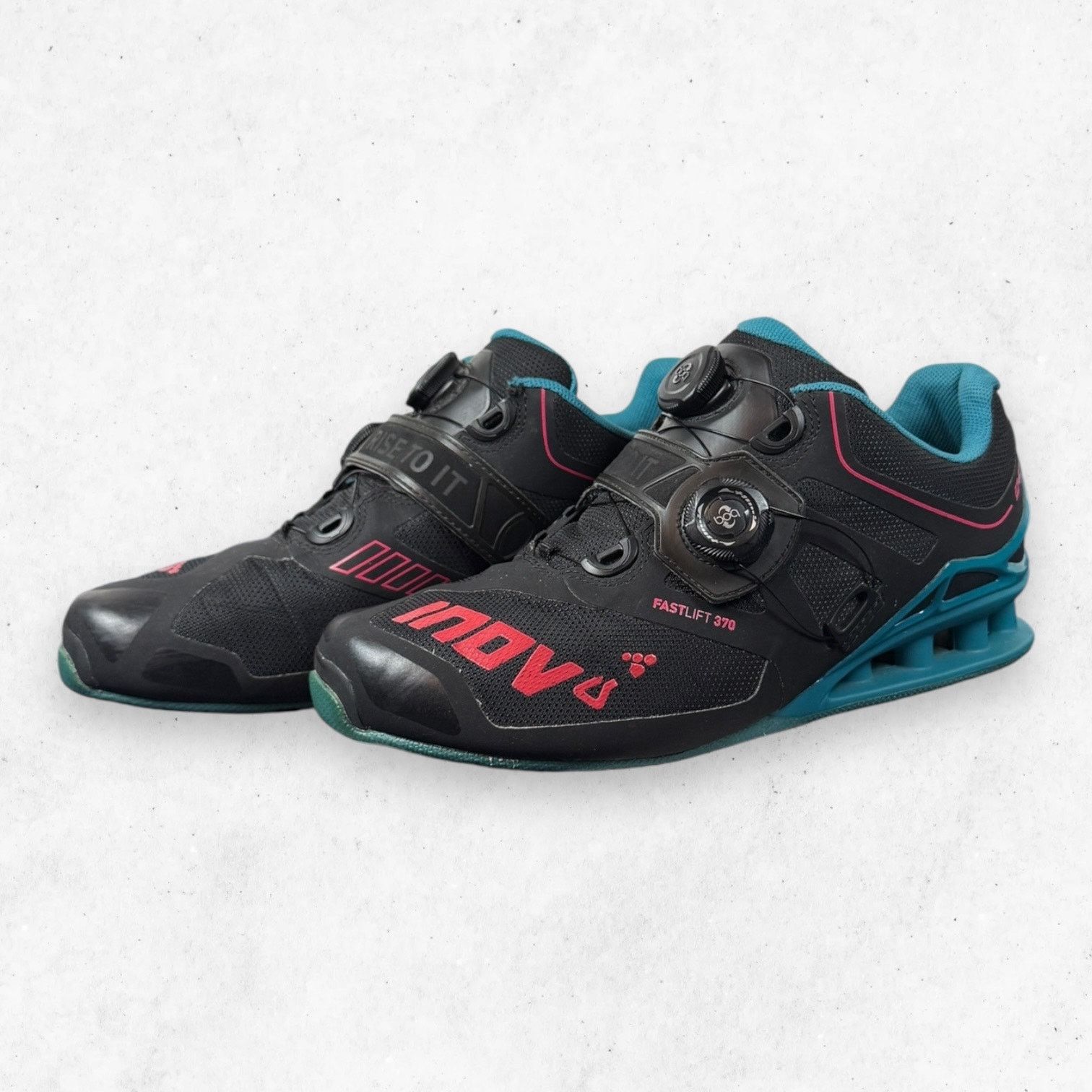 Other Inov-8 Fastlift 370 BOA Black/Teal/Berry Womens 9.5 Size US 9.5 / IT 39.5 - 5 Thumbnail
