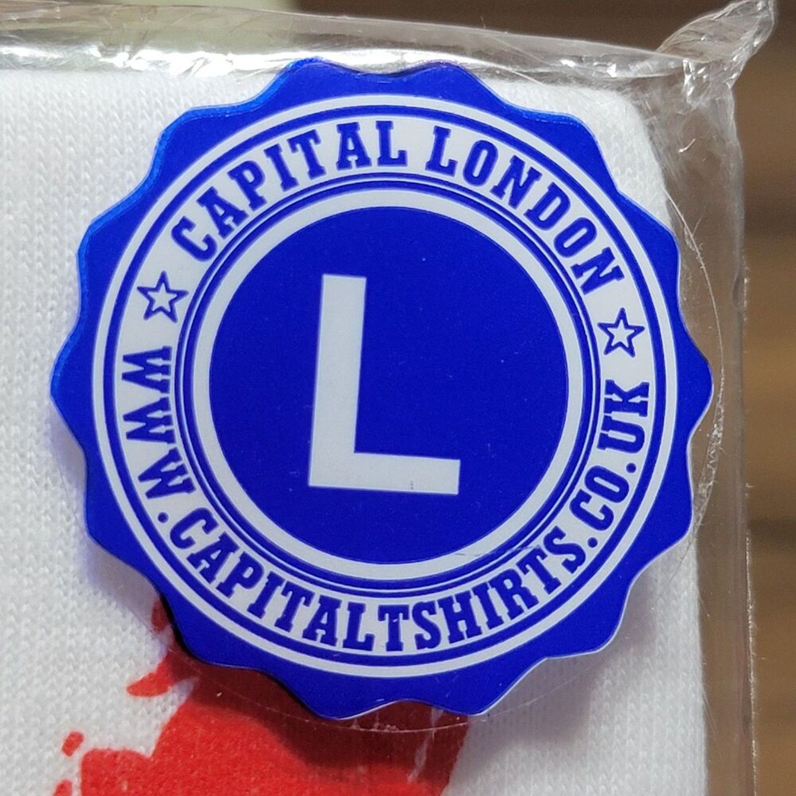 Other Capital London Tee SS "London" Union Jack Splatter Large NEW Size L / US 10 / IT 46 - 2 Thumbnail