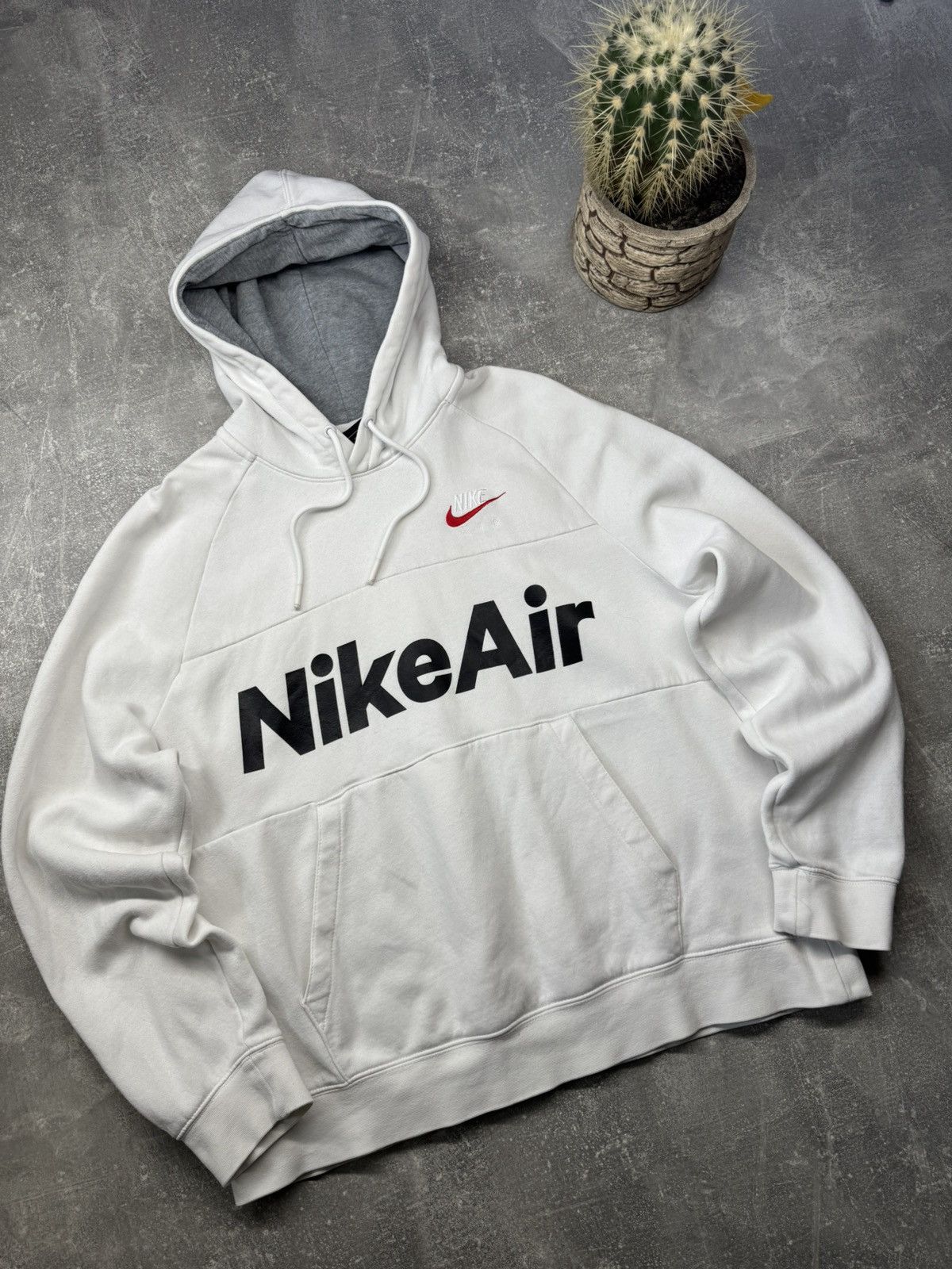 Nike Nike Air Big Logo Hoodie Size US M / EU 48-50 / 2 - 7 Thumbnail