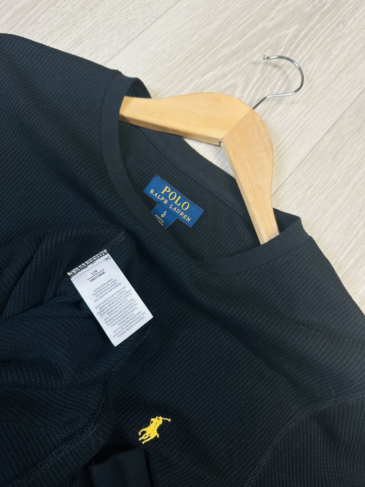 Polo Ralph Lauren × Ralph Lauren Polo Ralph Lauren Long Sleeve Sweatshirt Y2K Size L Size US L / EU 52-54 / 3 - 6 Thumbnail