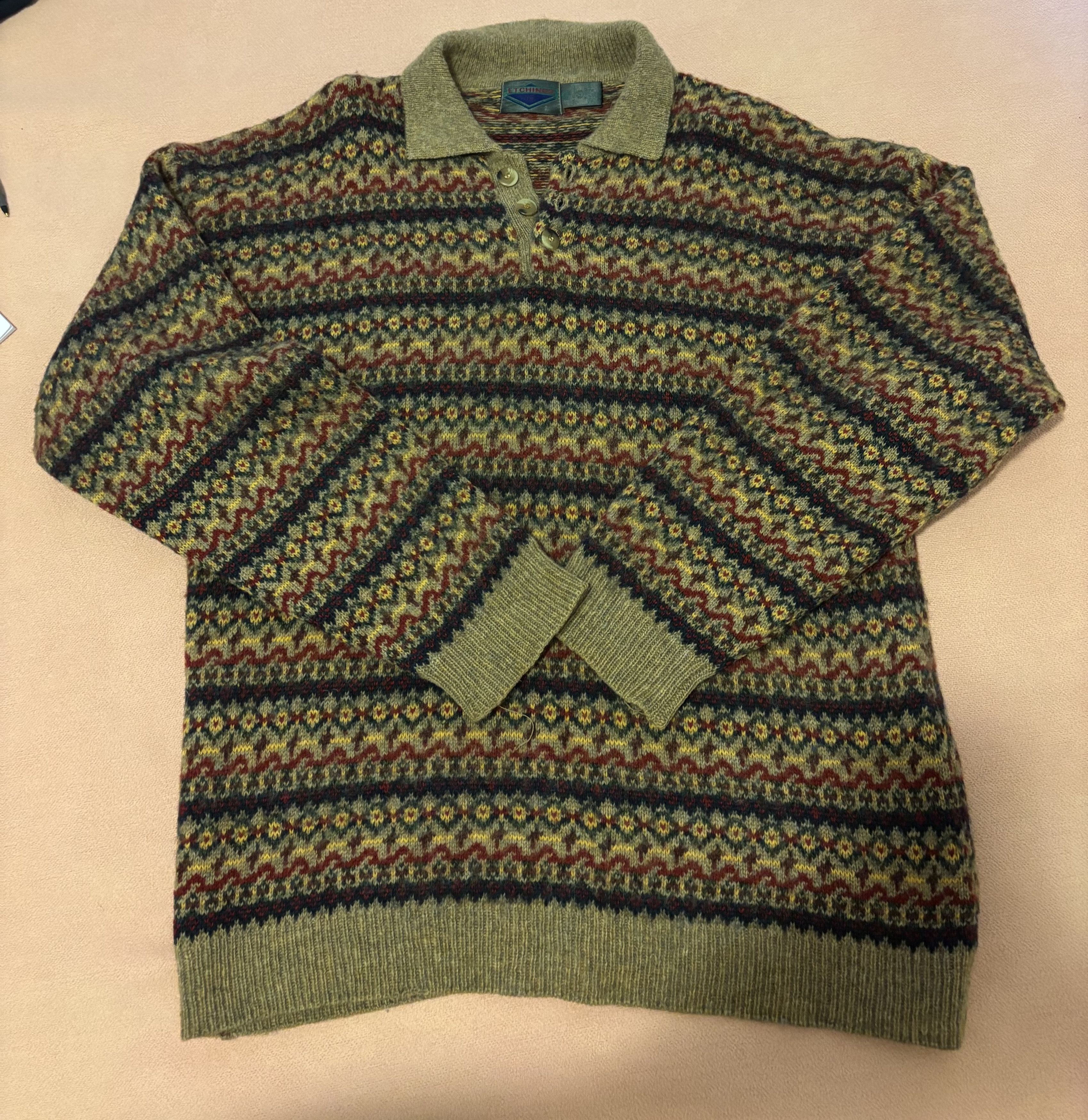 Other wool collar sweater Size US L / EU 52-54 / 3 - 1 Thumbnail