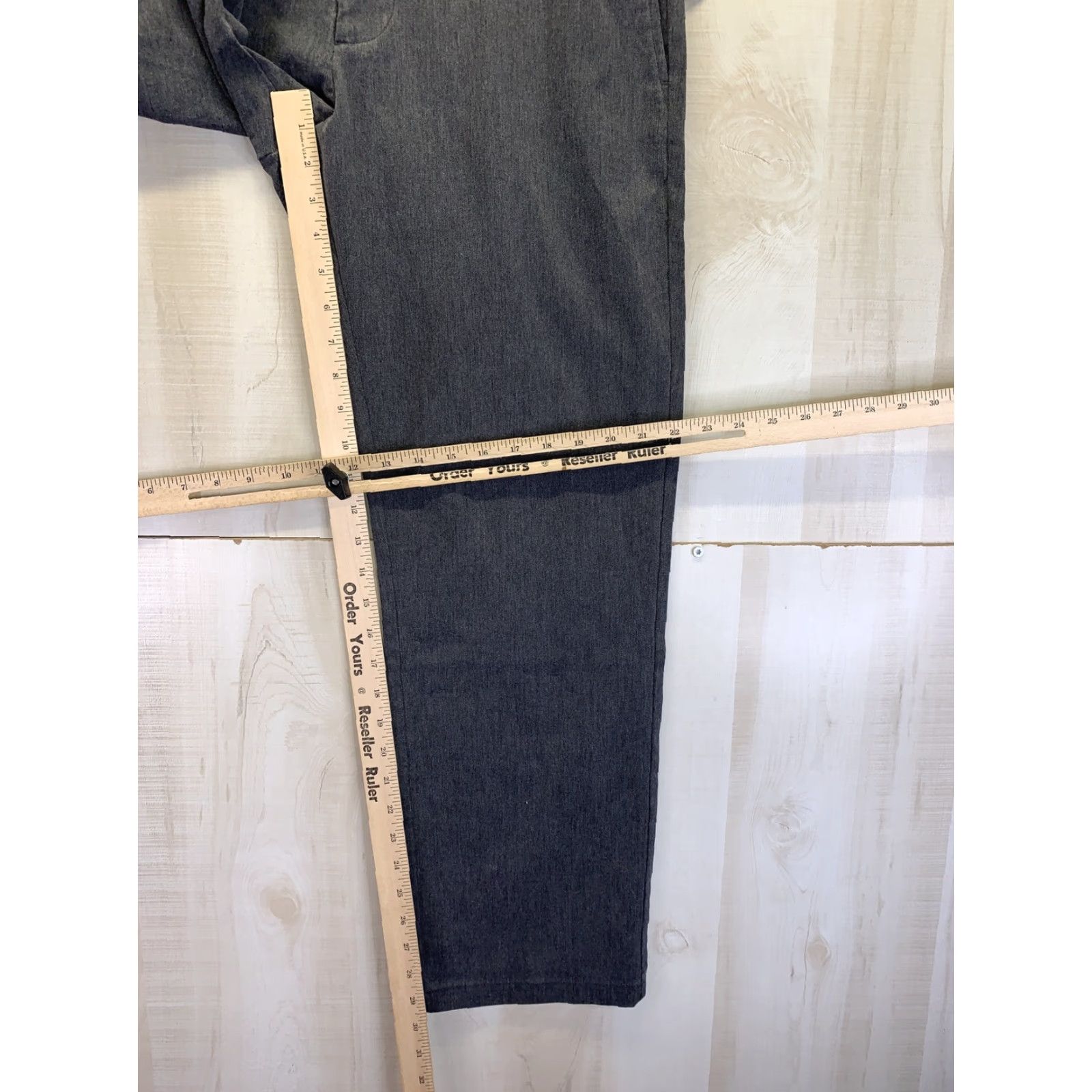 Old Navy VINTAGE Old Navy Ultimate Loose Built In Flex Gray Trouser Pants Mens 32x30 NWT-11068 Size US 32 / EU 48 - 3 Thumbnail