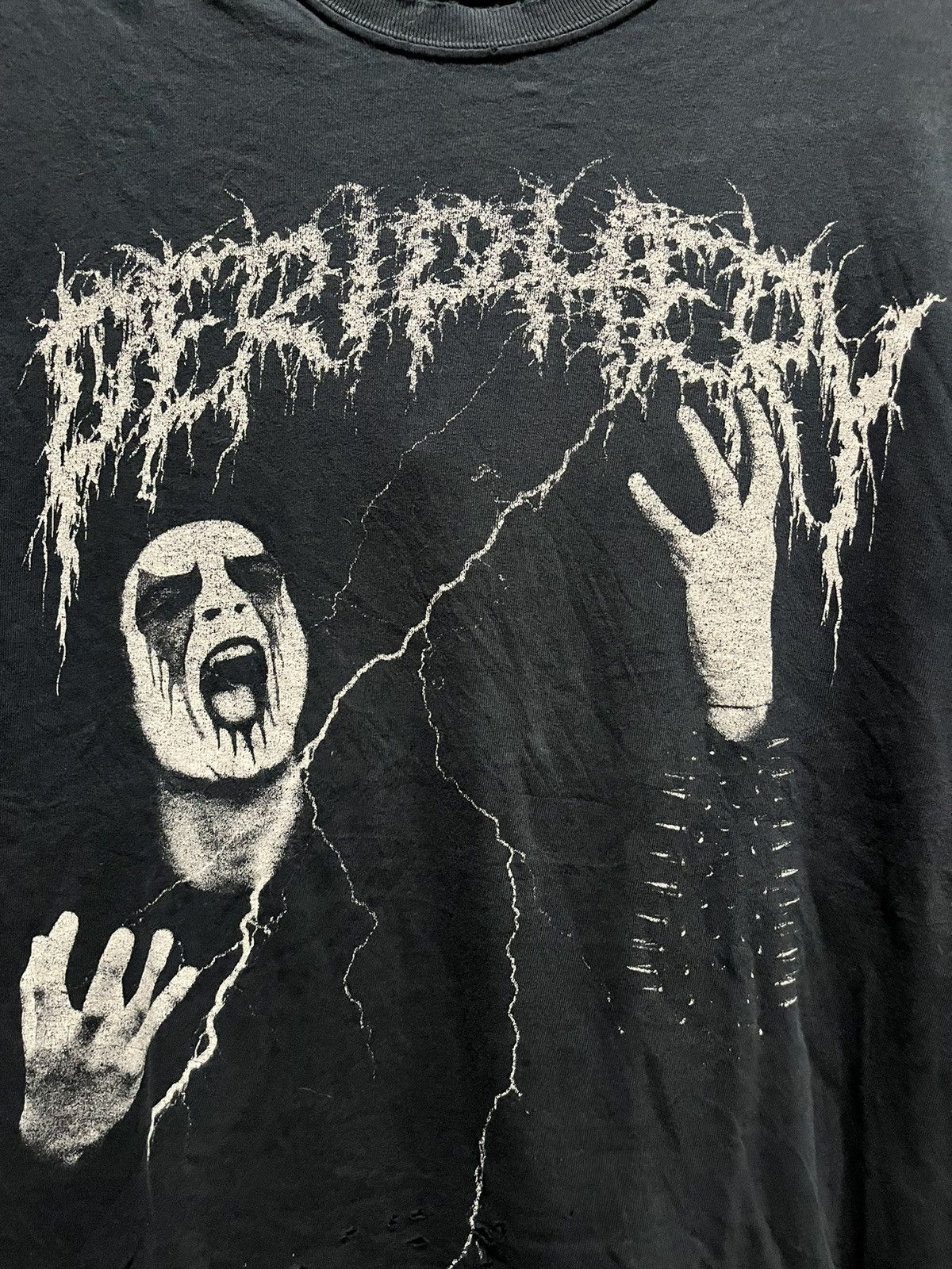 Band Tees × Vintage Darkthrone Black Death Metal Band Tee 00s Size US M / EU 48-50 / 2 - 3 Thumbnail