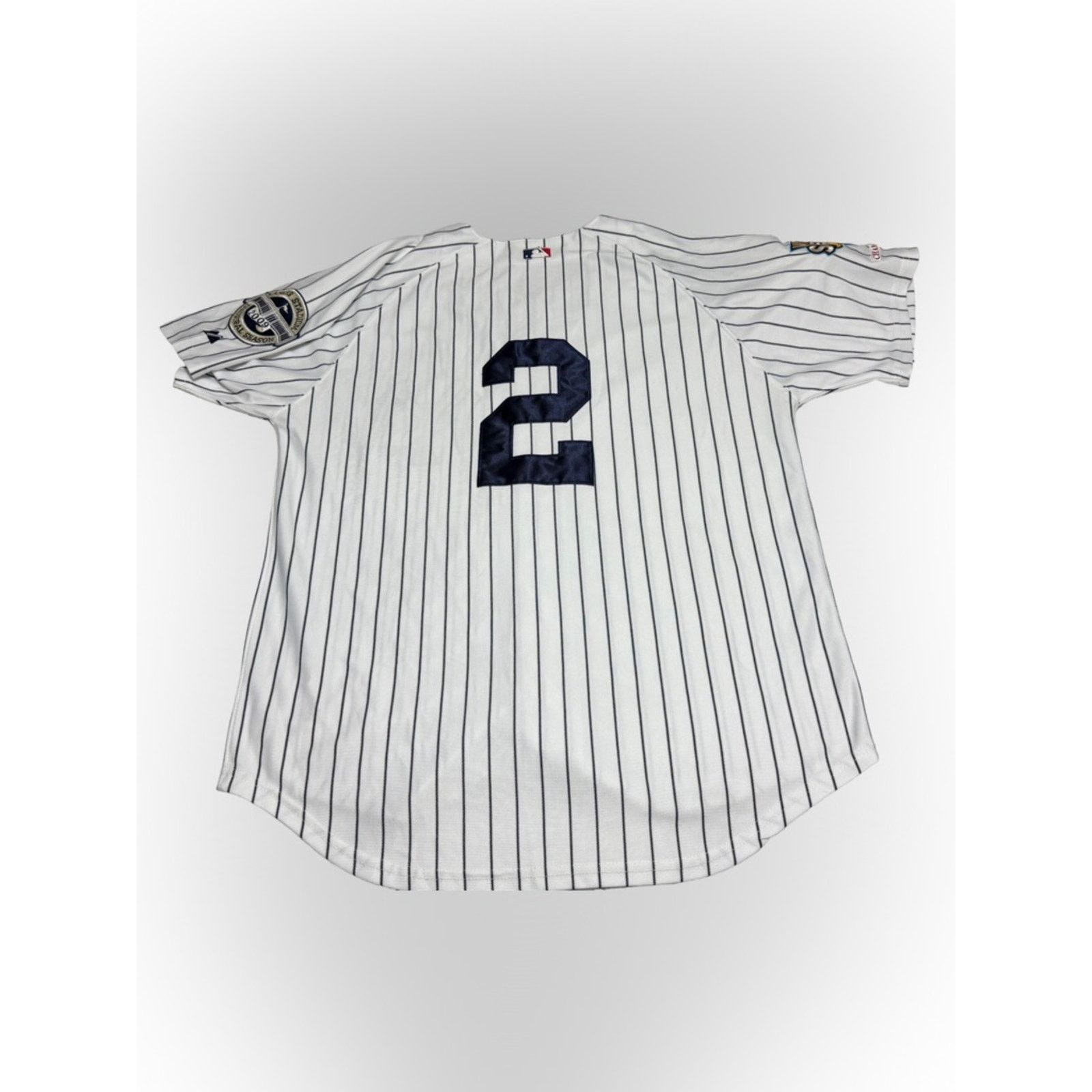 Majestic New York Yankees Derek Jeter Jersey 2009 Sz 50 XL NWOT Size US XL / EU 56 / 4 - 2 Thumbnail
