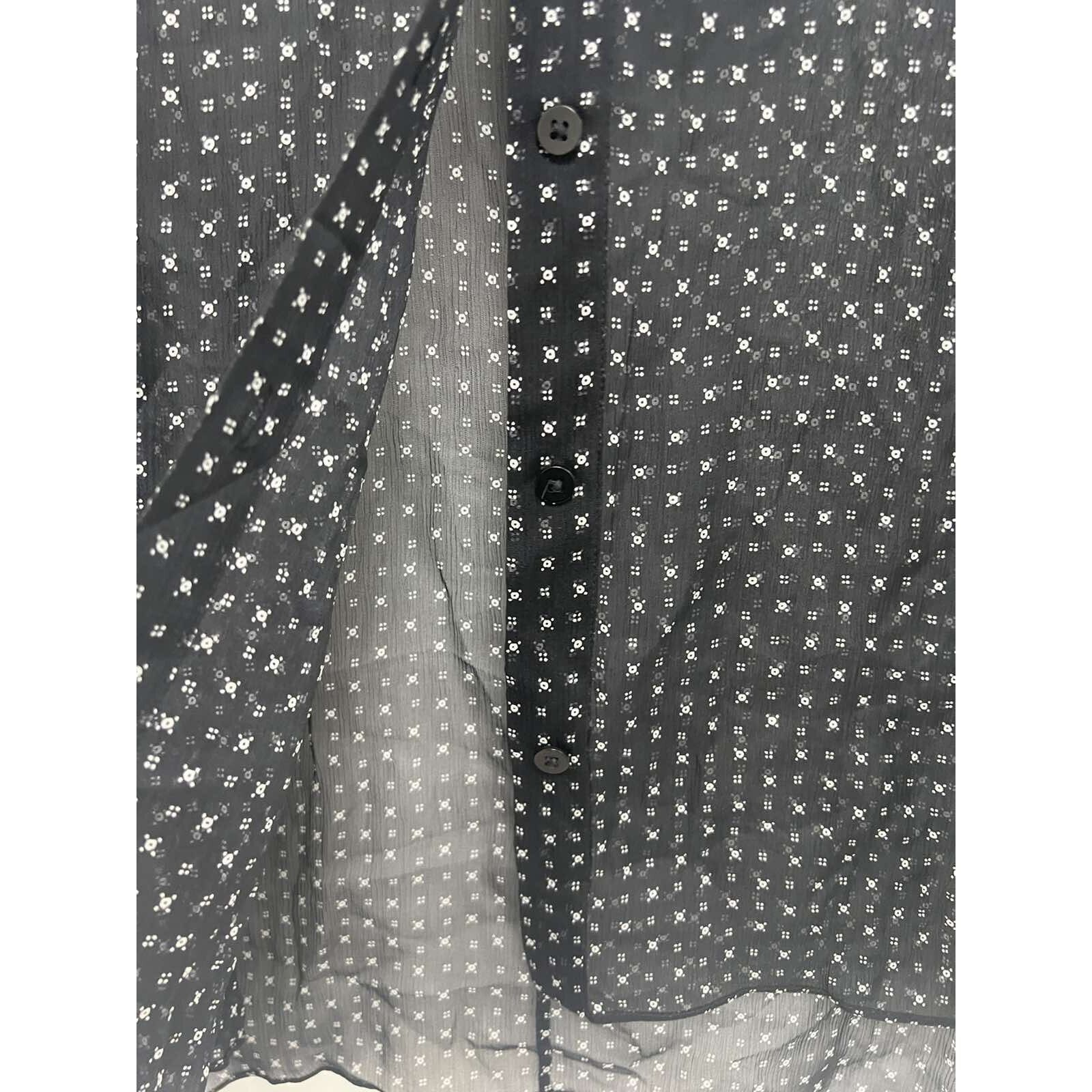 Diane von Furstenberg DIANE VON FURSTENBERG DVF BEATRIZ GEO Silk GRID L A002001 Size L / US 10 / IT 46 - 9 Thumbnail